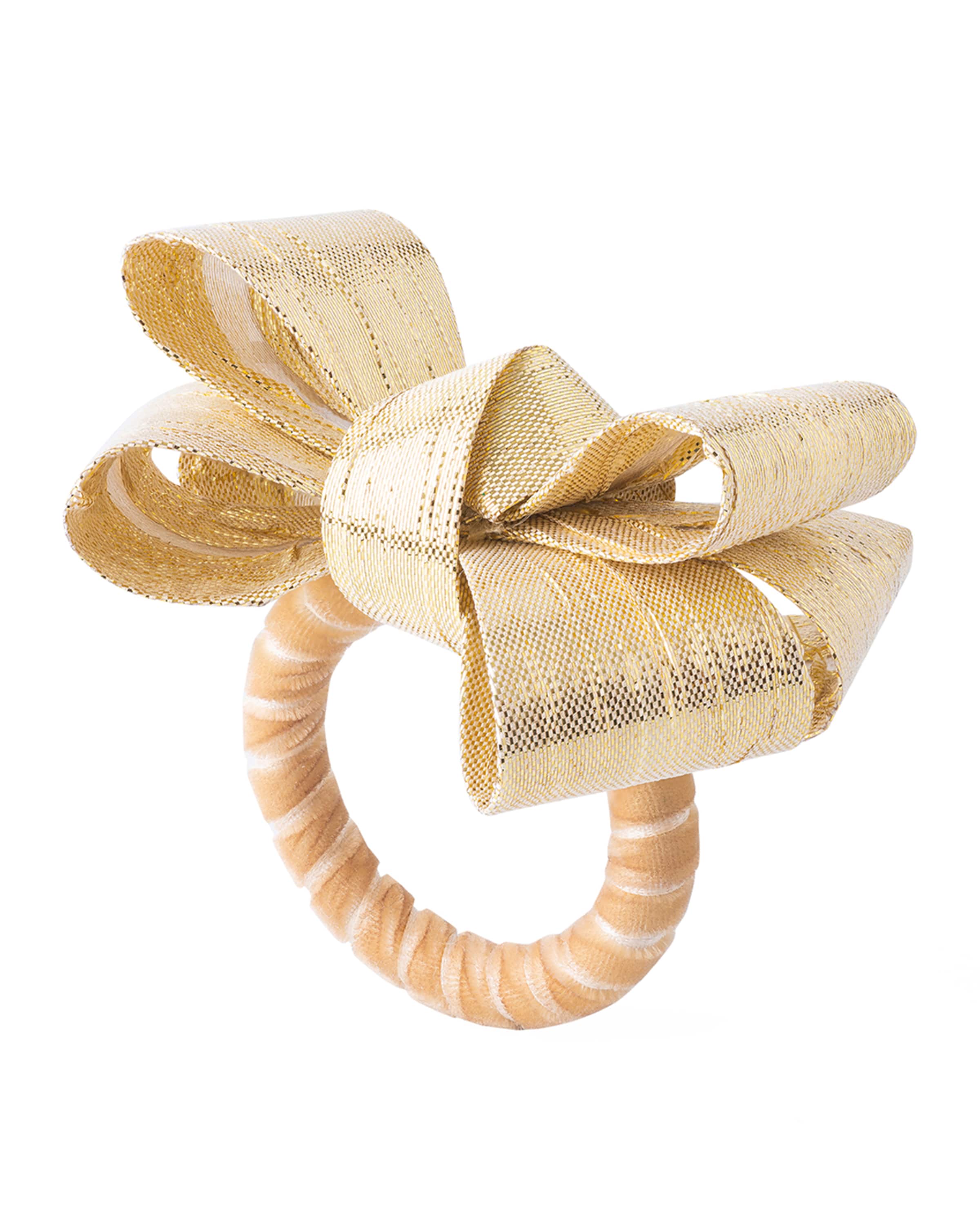 Juliska Tuxedo Napkin Ring - Gold