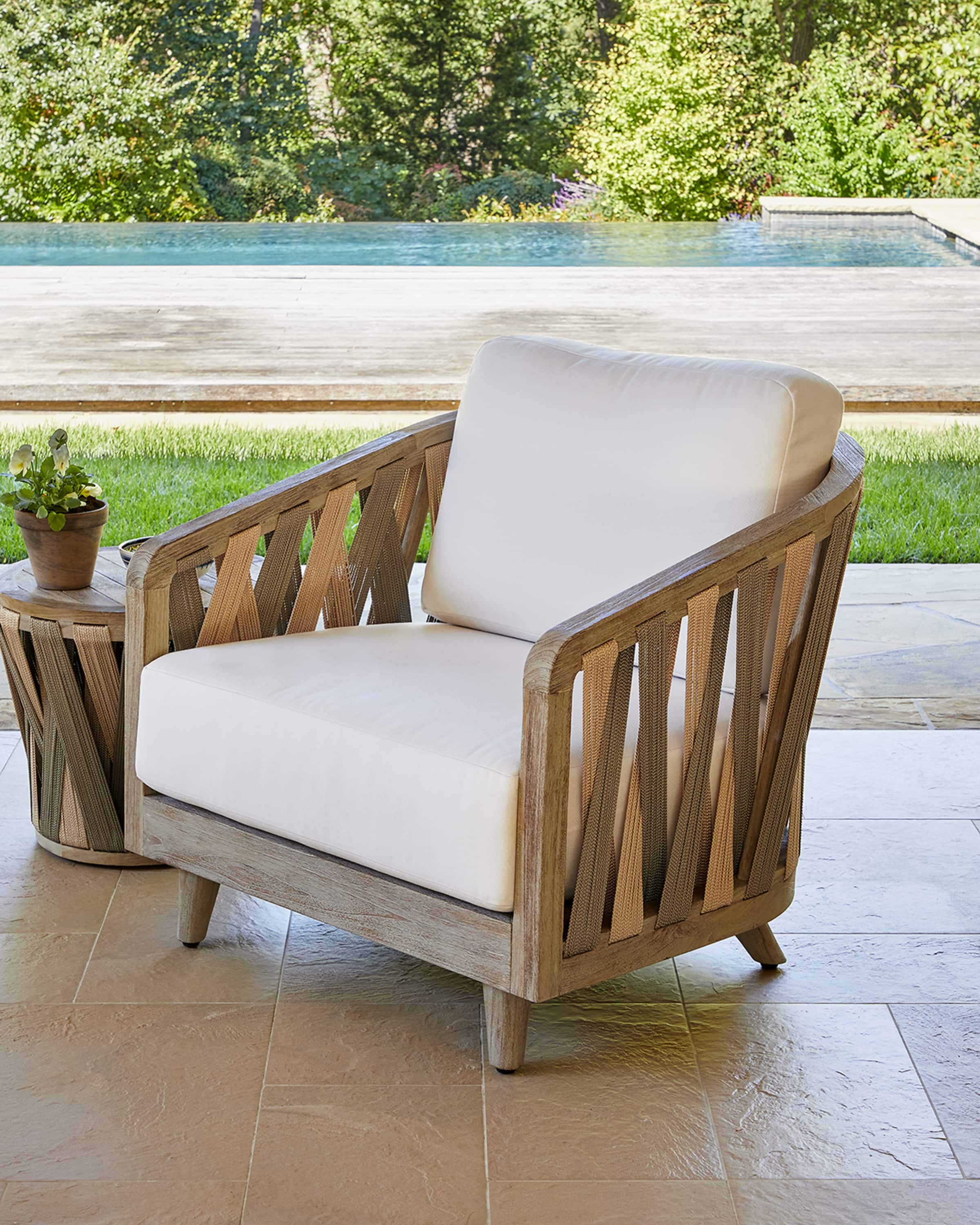 Palecek Boca Outdoor Lounge Chair