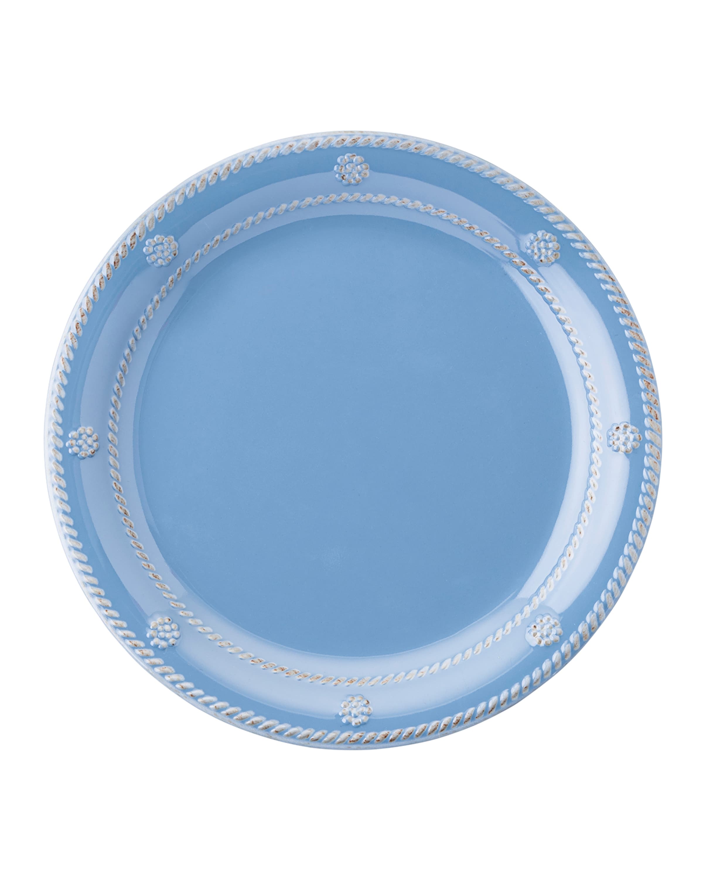 Juliska Berry & Thread Melamine Dessert/Salad Plate - Chambray