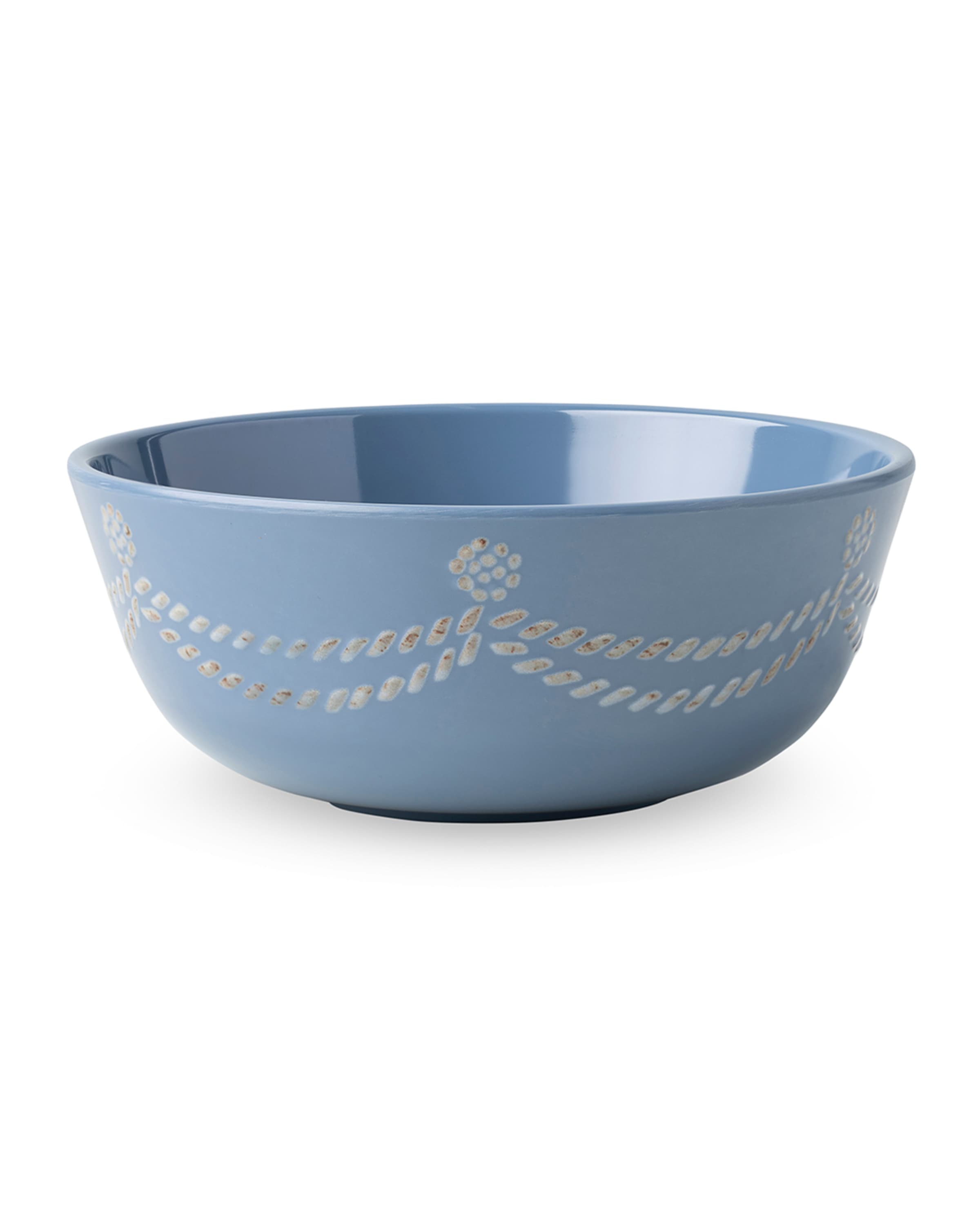 Juliska Berry & Thread Melamine Cereal/Ice Cream Bowl - Chambray