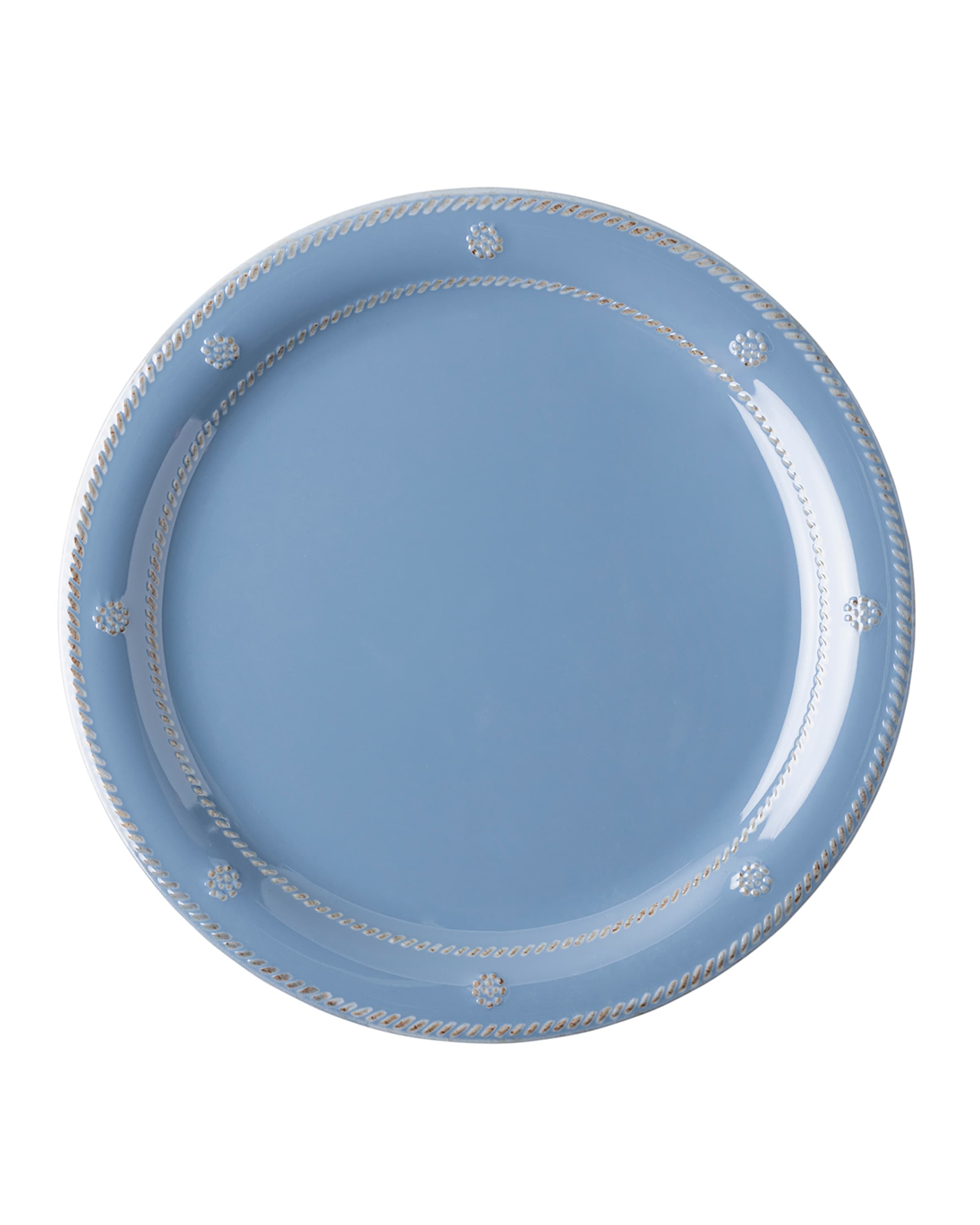 Juliska Berry & Thread Melamine Dinner Plate - Chambray