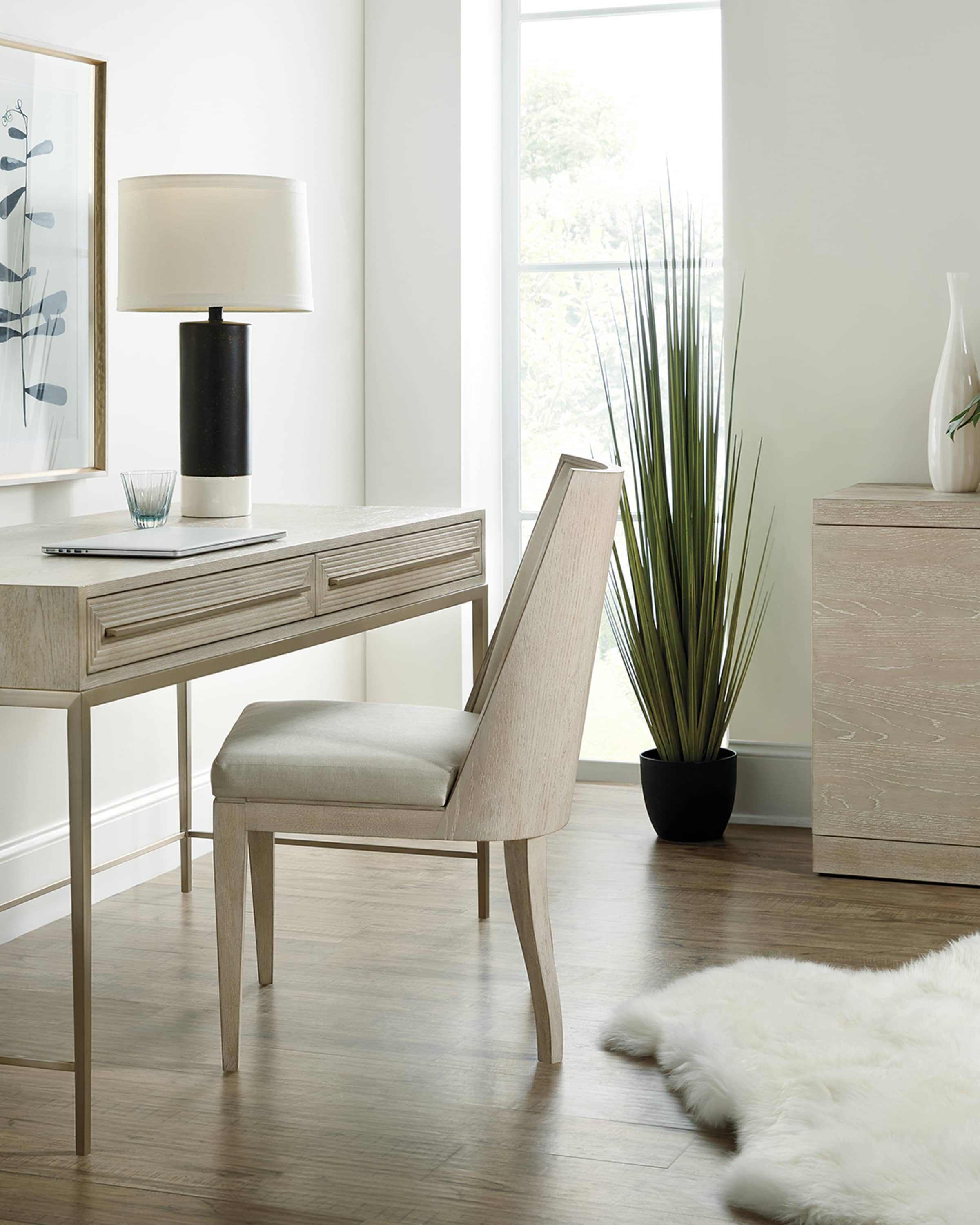 Graydon shagreen new arrivals writing desk