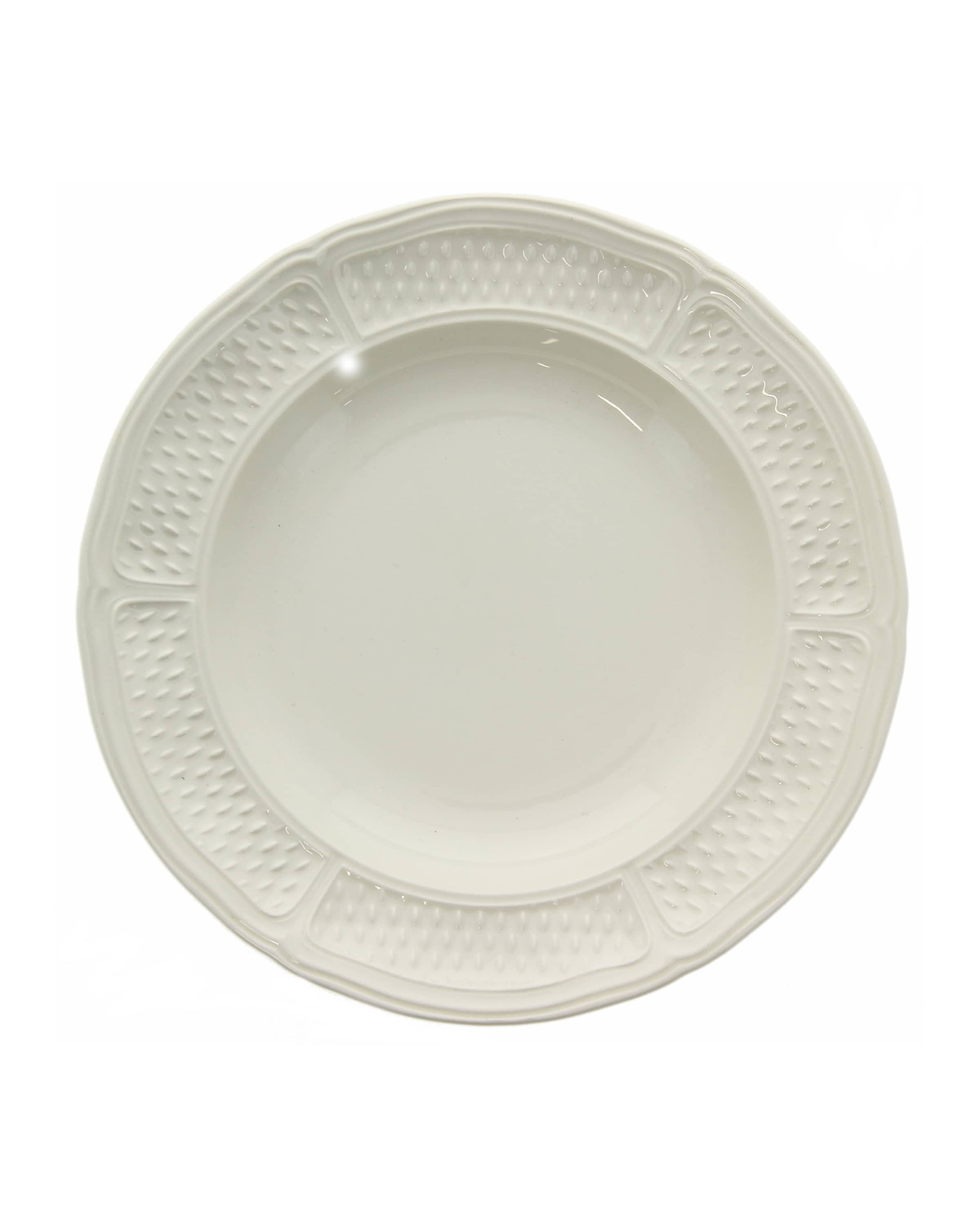 Gien Pont Aux Choux White Rim Soup Bowl