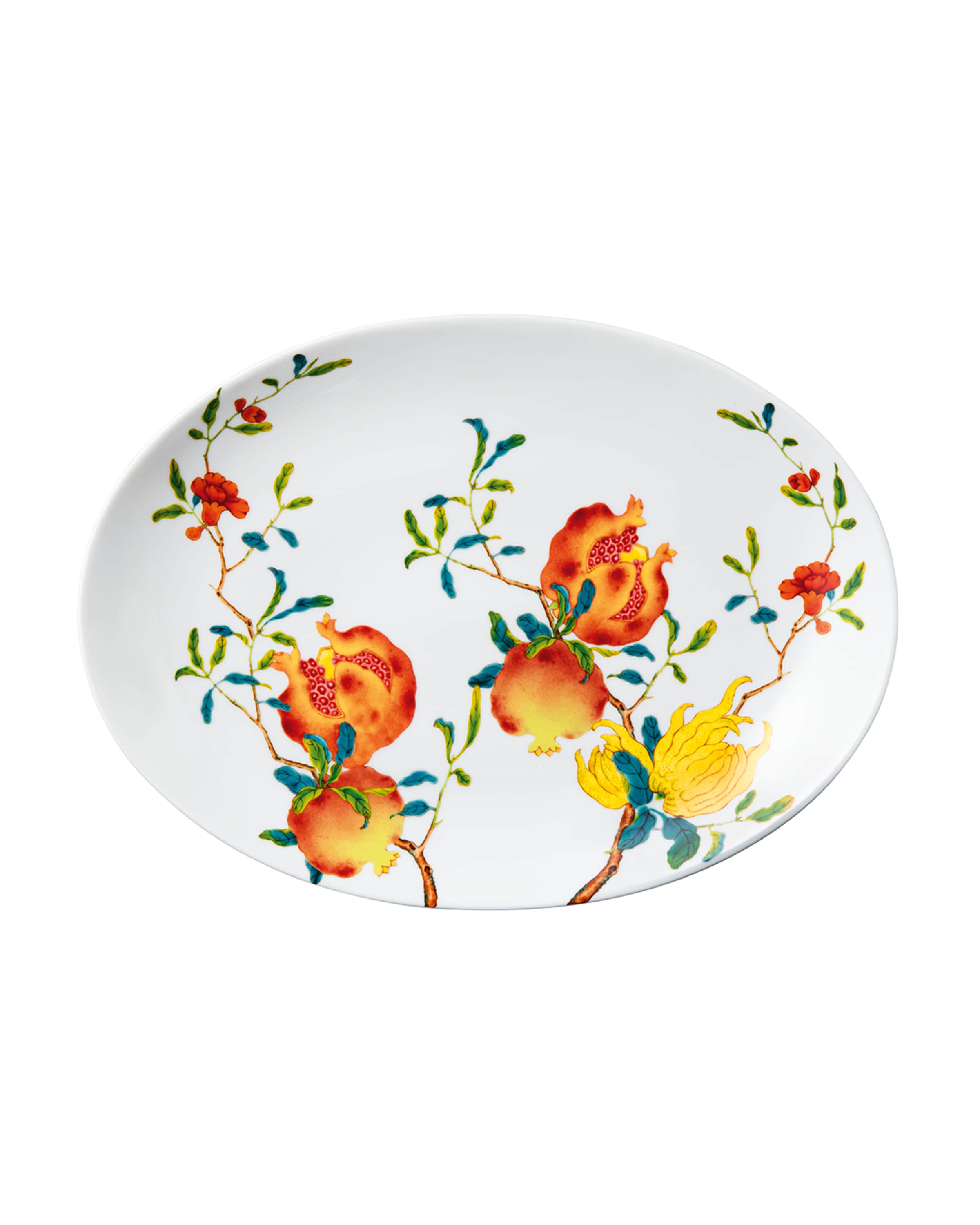 Raynaud Harmonia Oval Platter, White