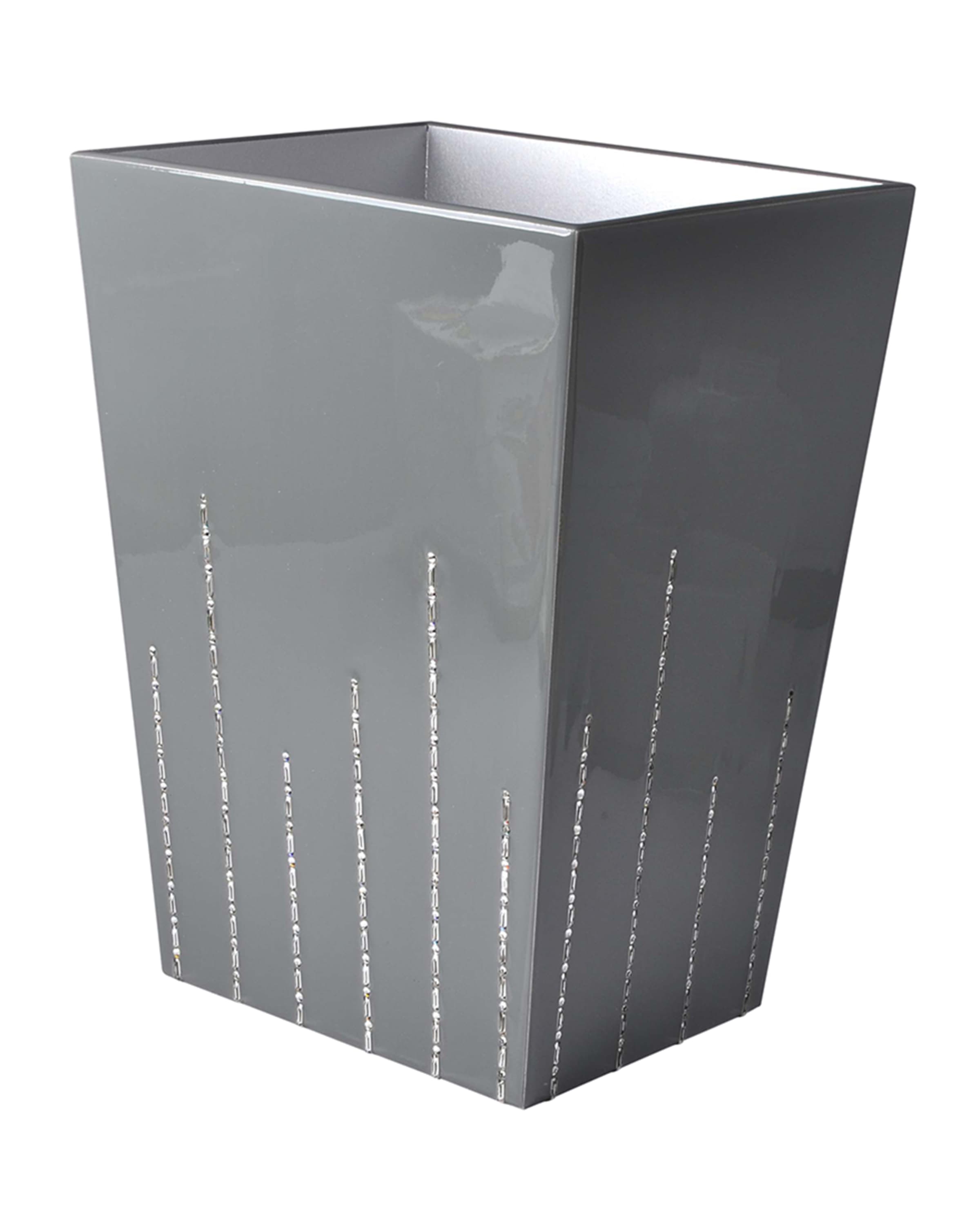 Mike & Ally Deauville Wastebasket with Swarovski Crystals