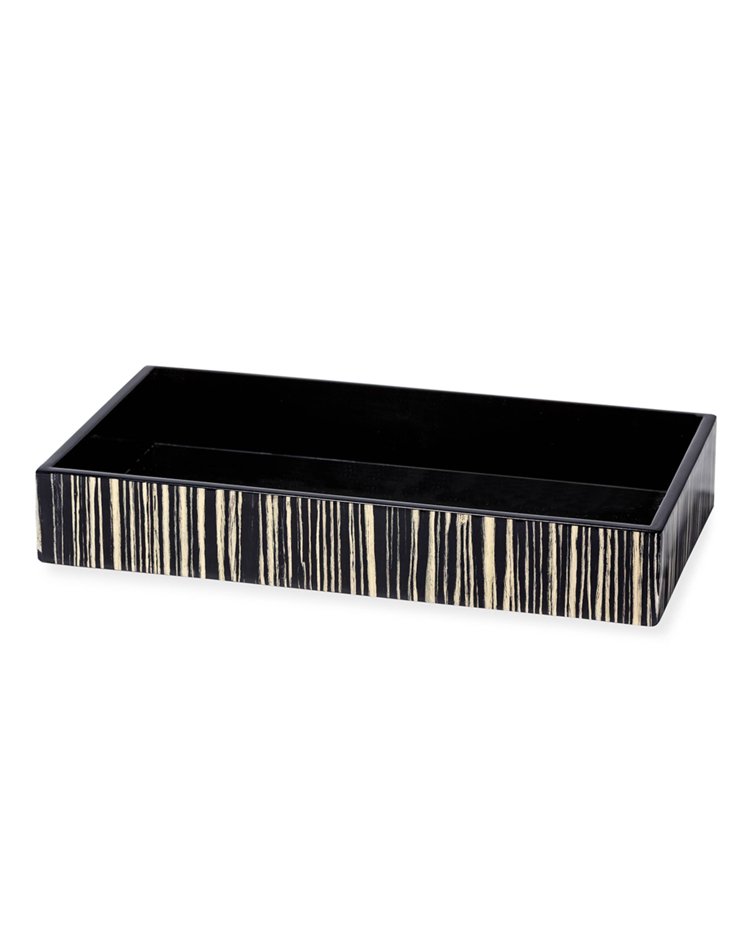 LADORADA Ebanoe Veneer Bath Tray