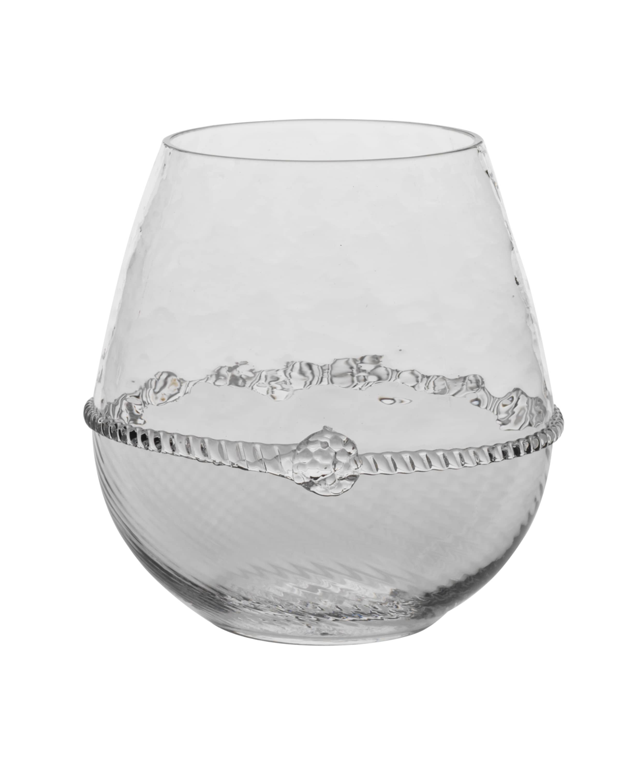 Heritage Stemless Wine Glass Assorted Set/4