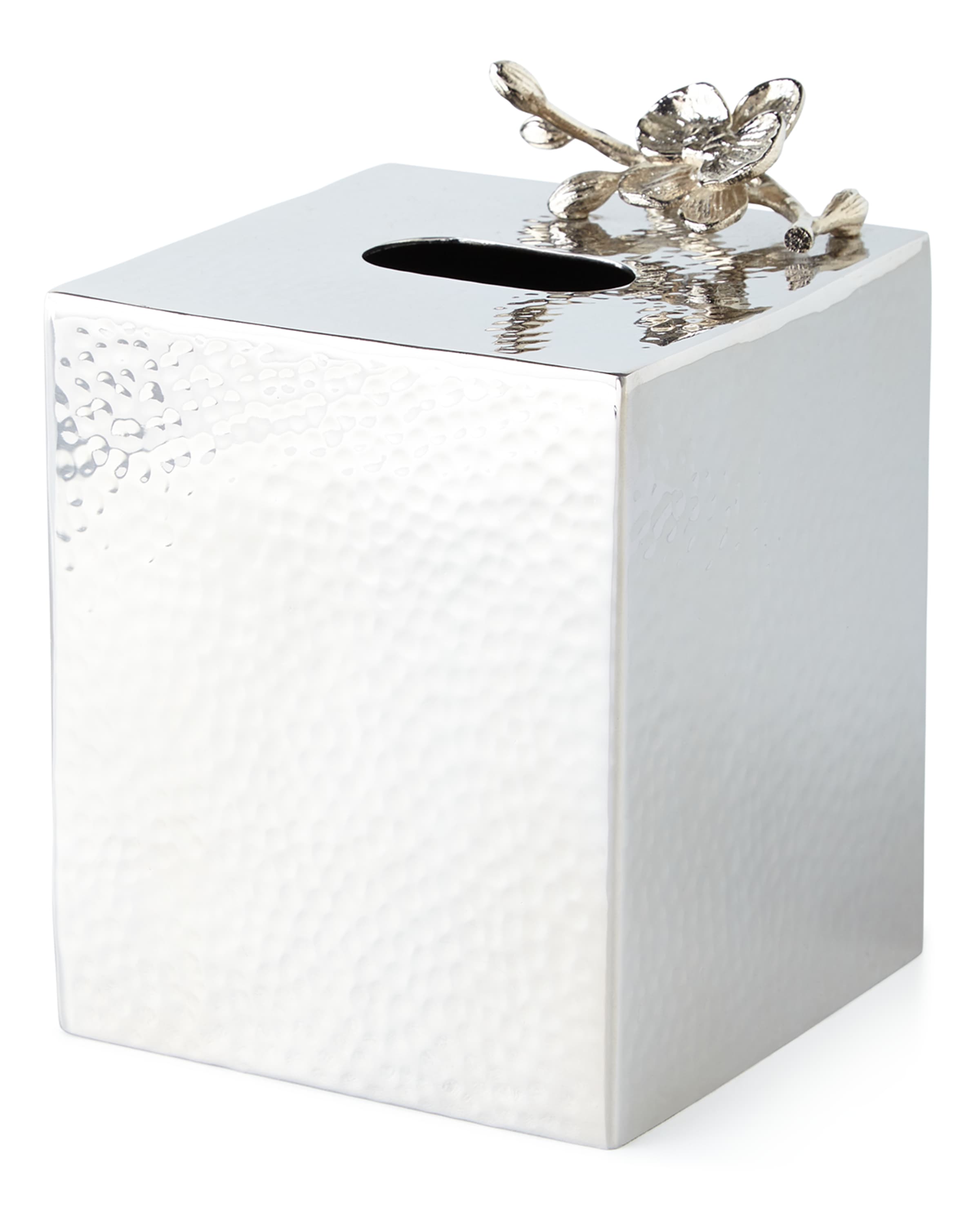 Michael Aram White Orchid Tissue Box Cover