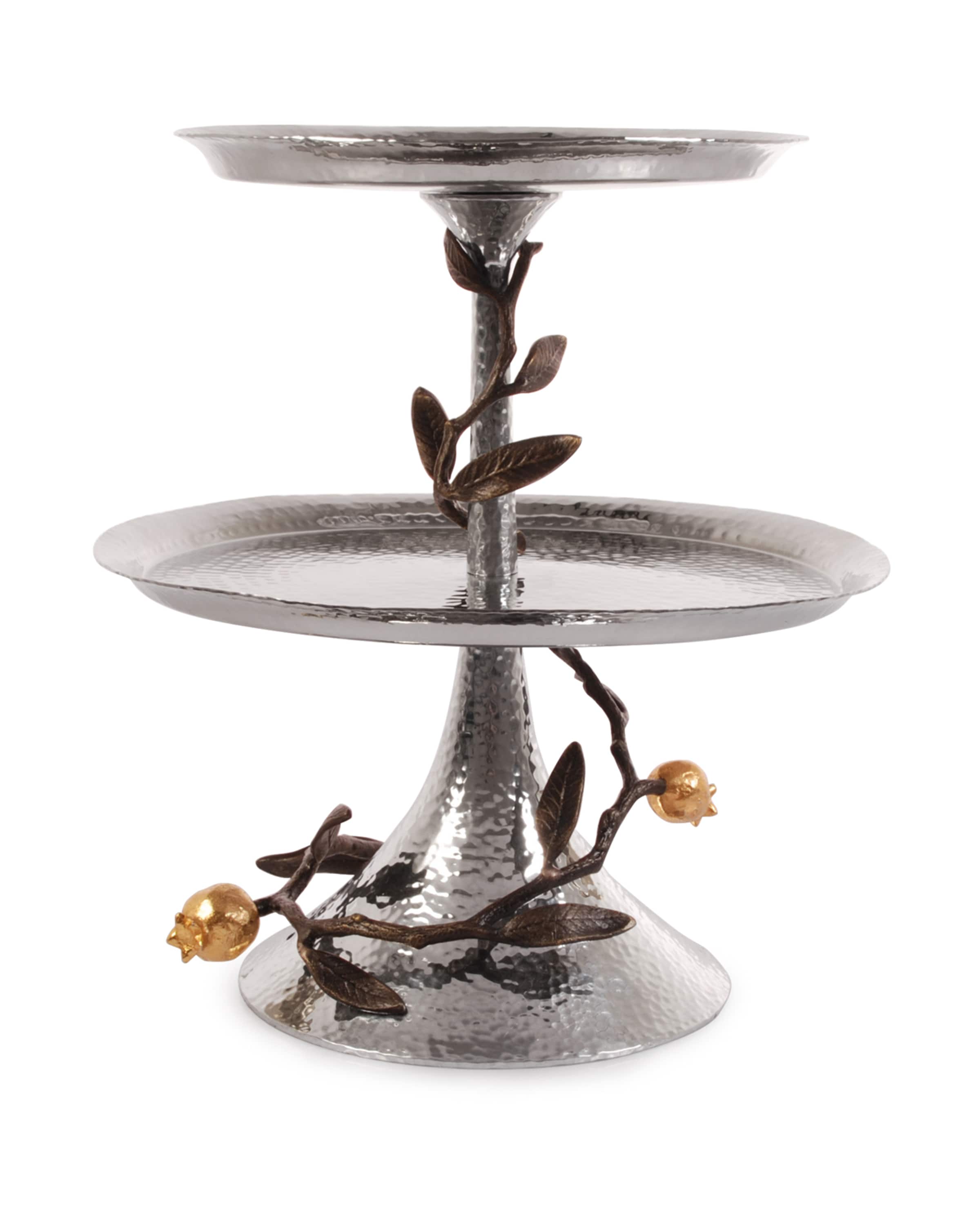 Michael Aram Pomegranate 2-Tier Etagere