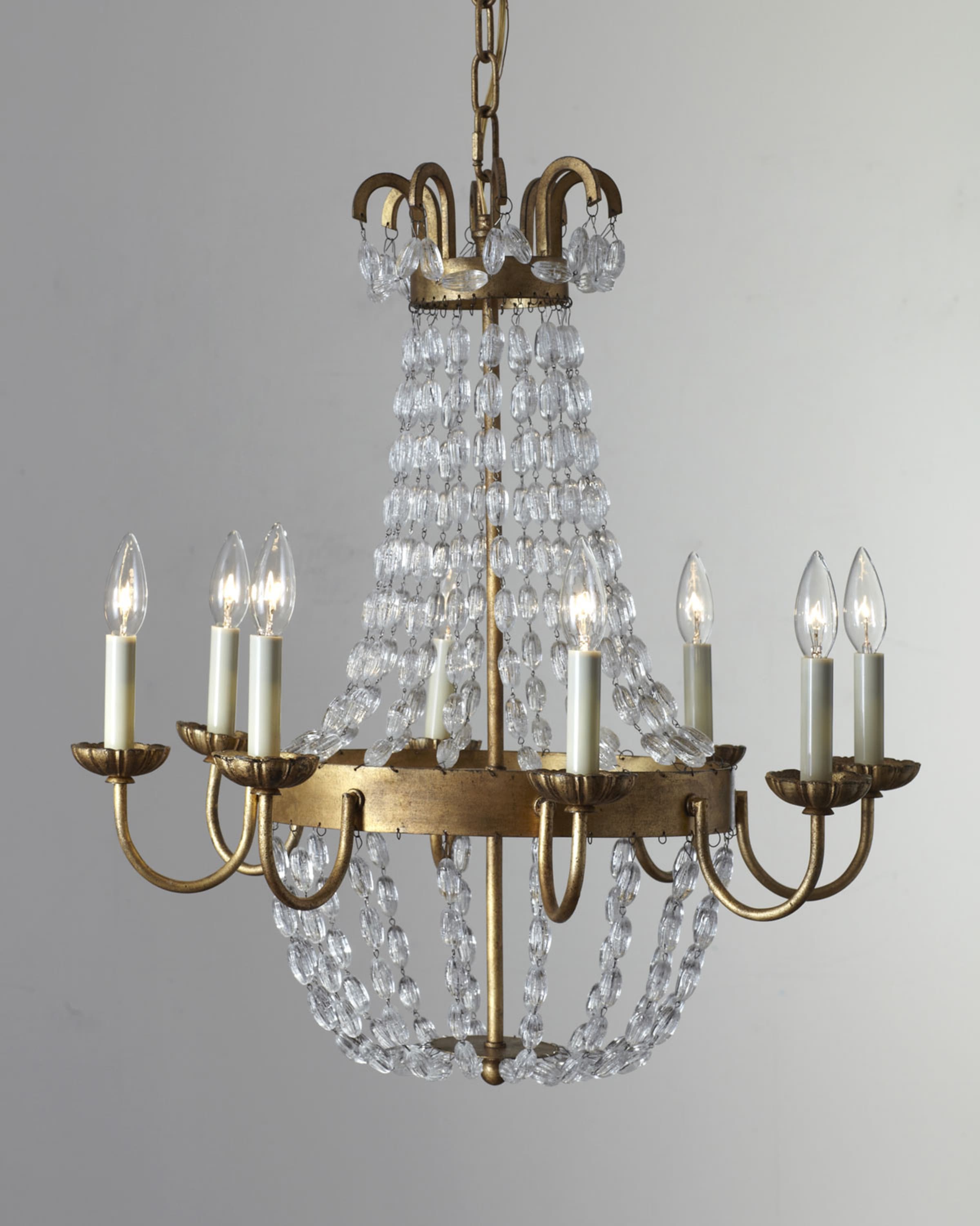 Paris flea clearance market chandelier