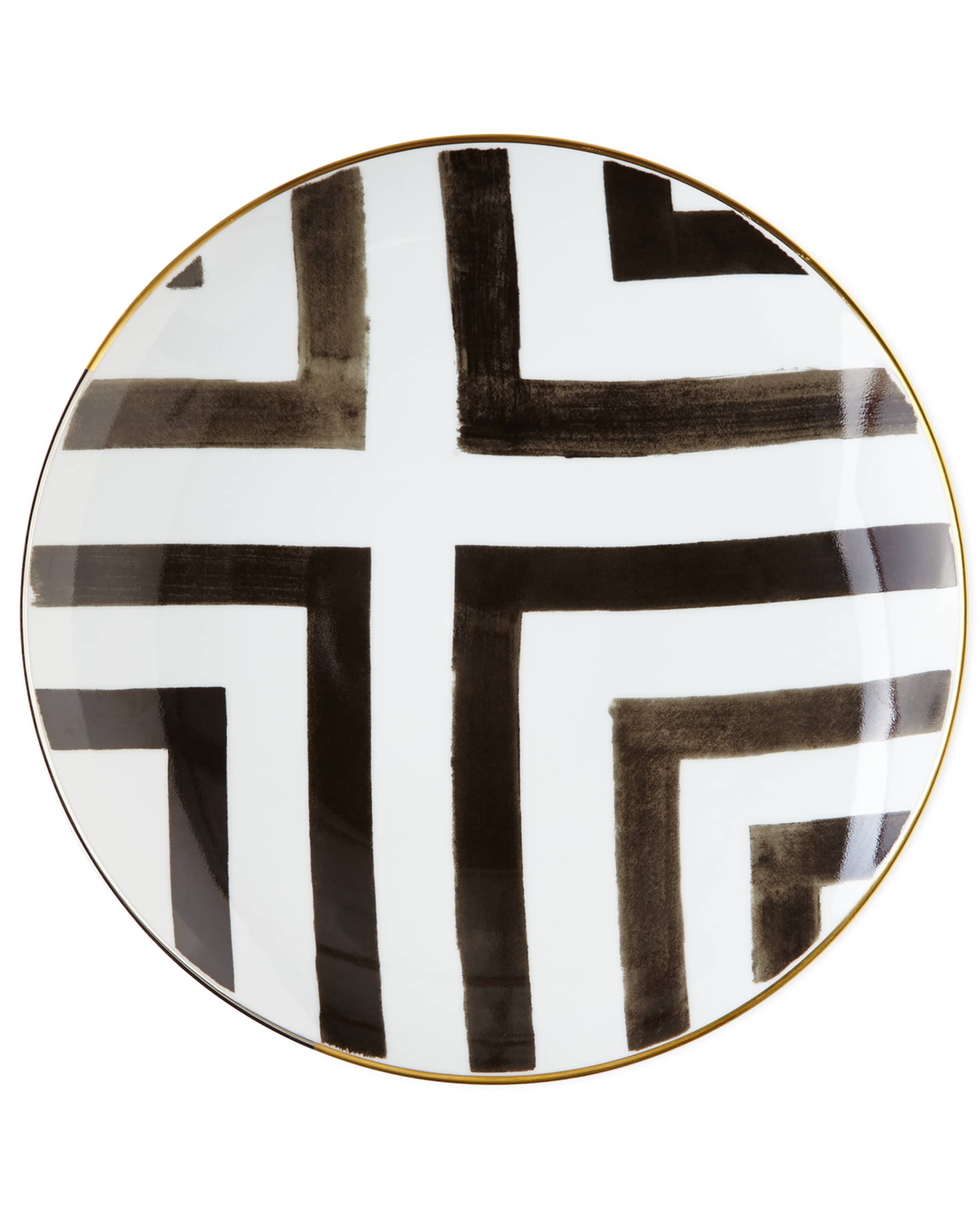 Christian LaCroix X Vista Alegre Sol y Sombra Dinner Plate