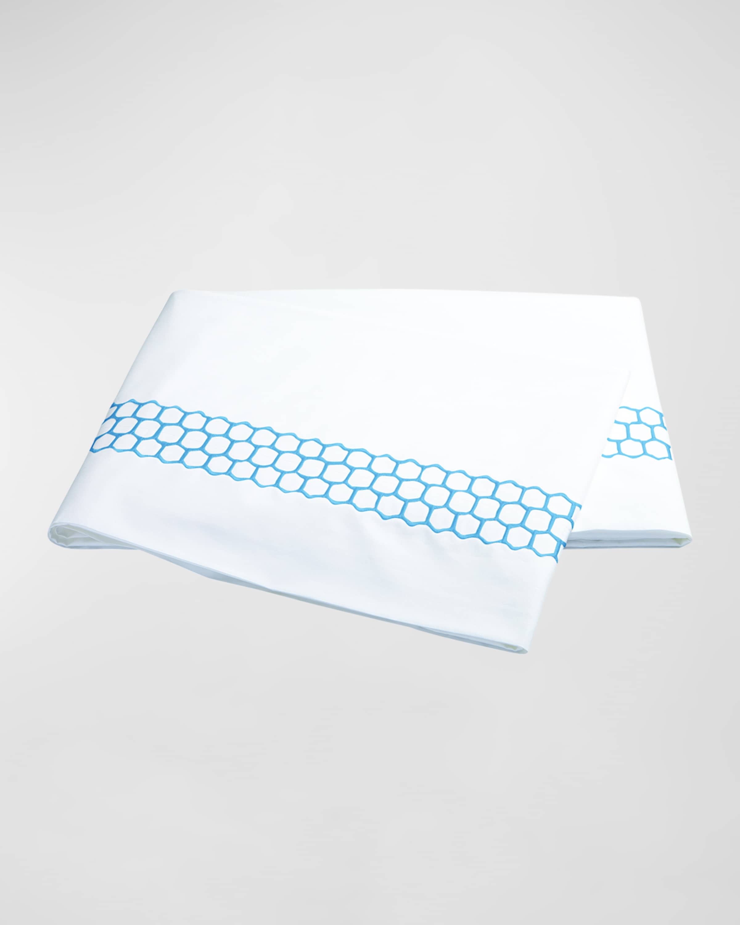 Matouk Liana King Flat Sheet