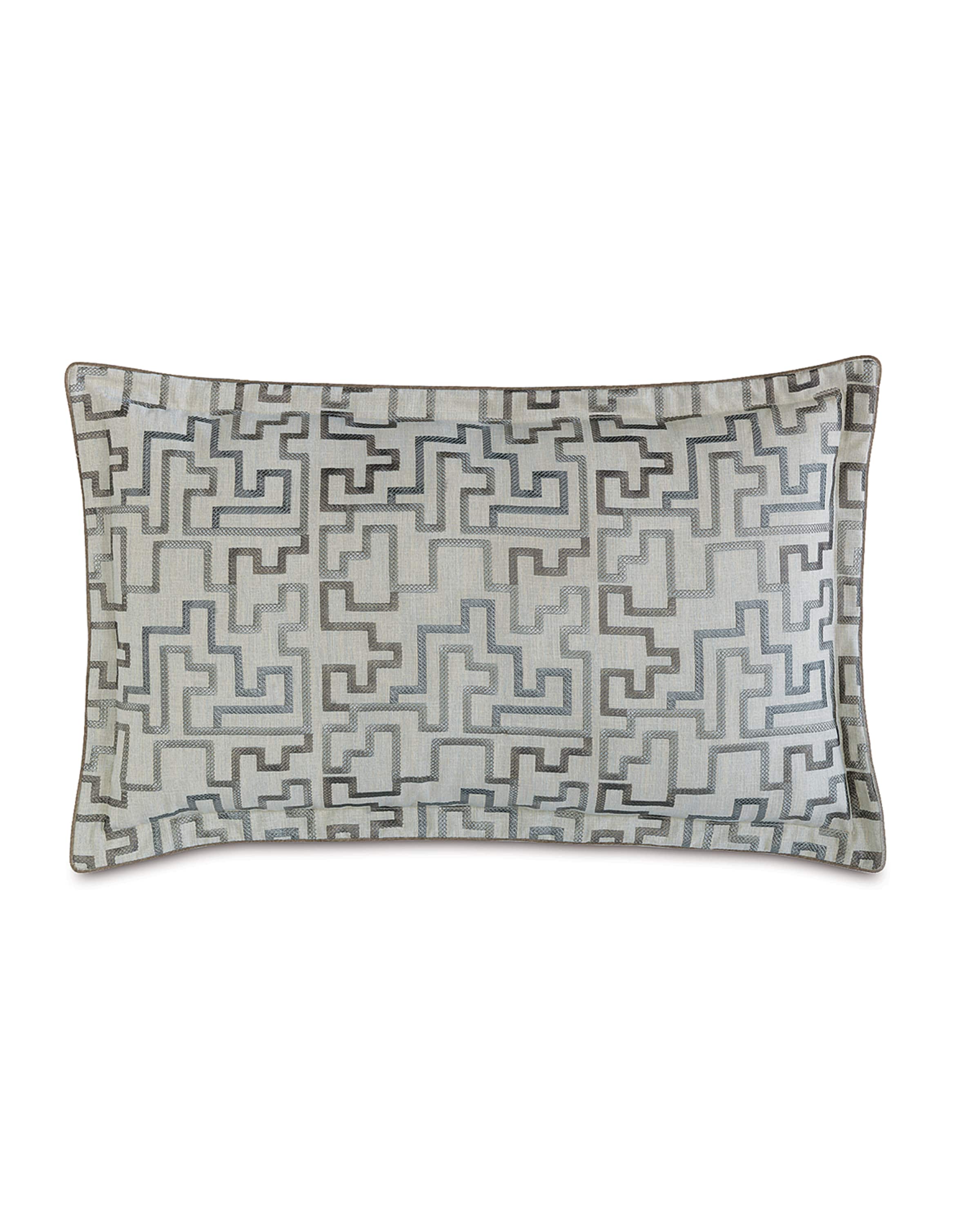 Eastern Accents Prosecco Stone King Embroidered Pillow