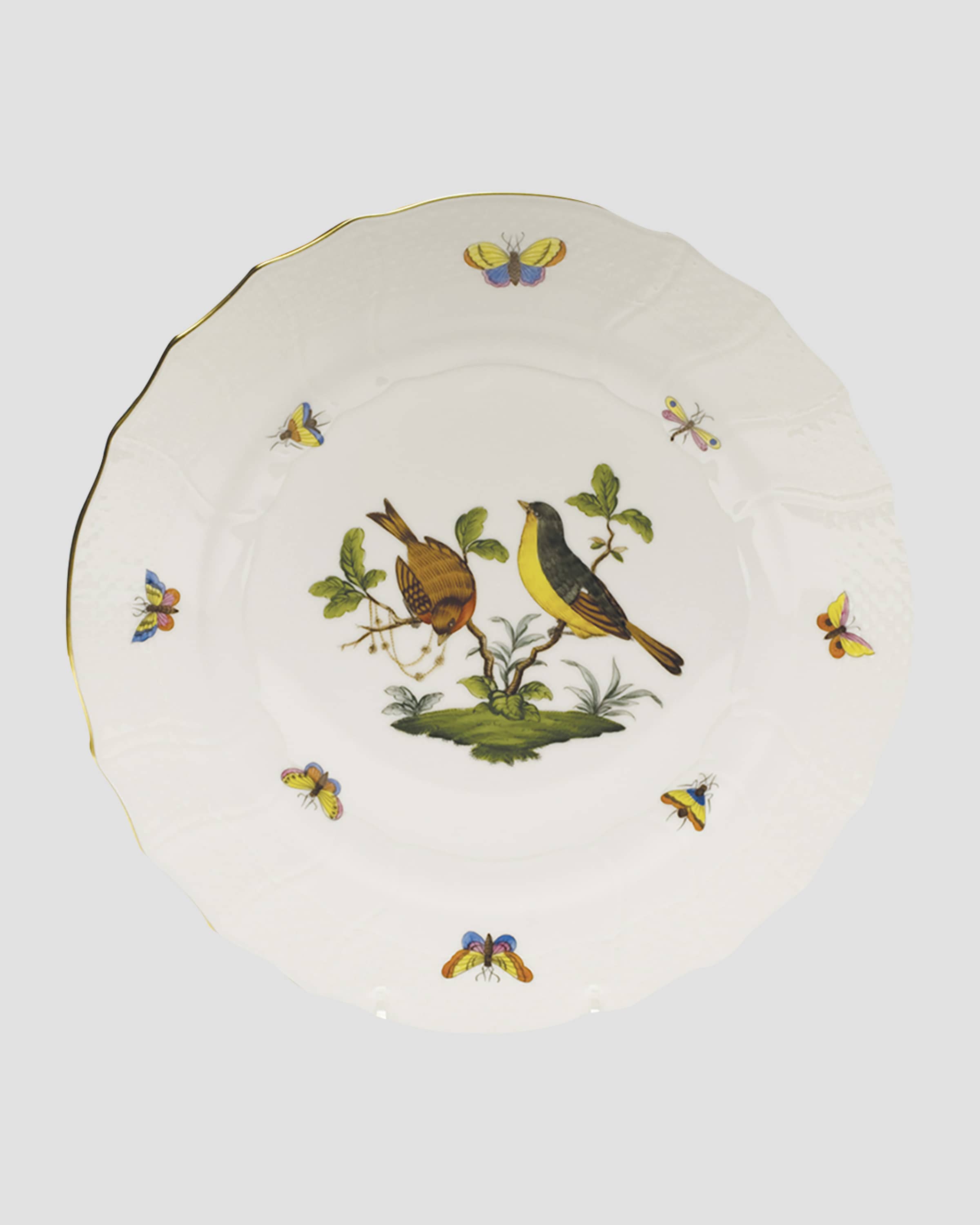 Herend Rothschild Bird Dinner Plate #7