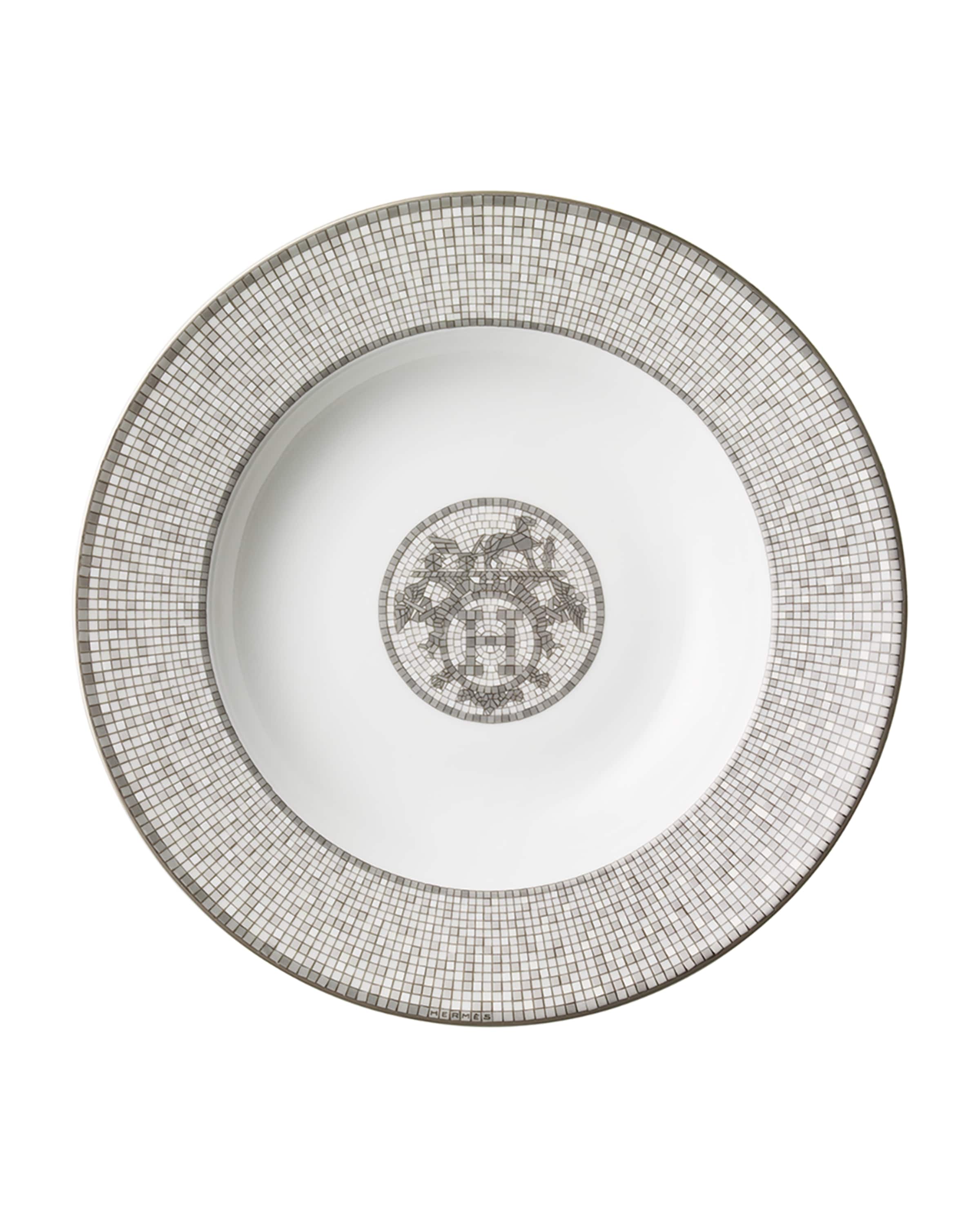 Hermes Mosaique au 24 Platinum Dinnerware Collection