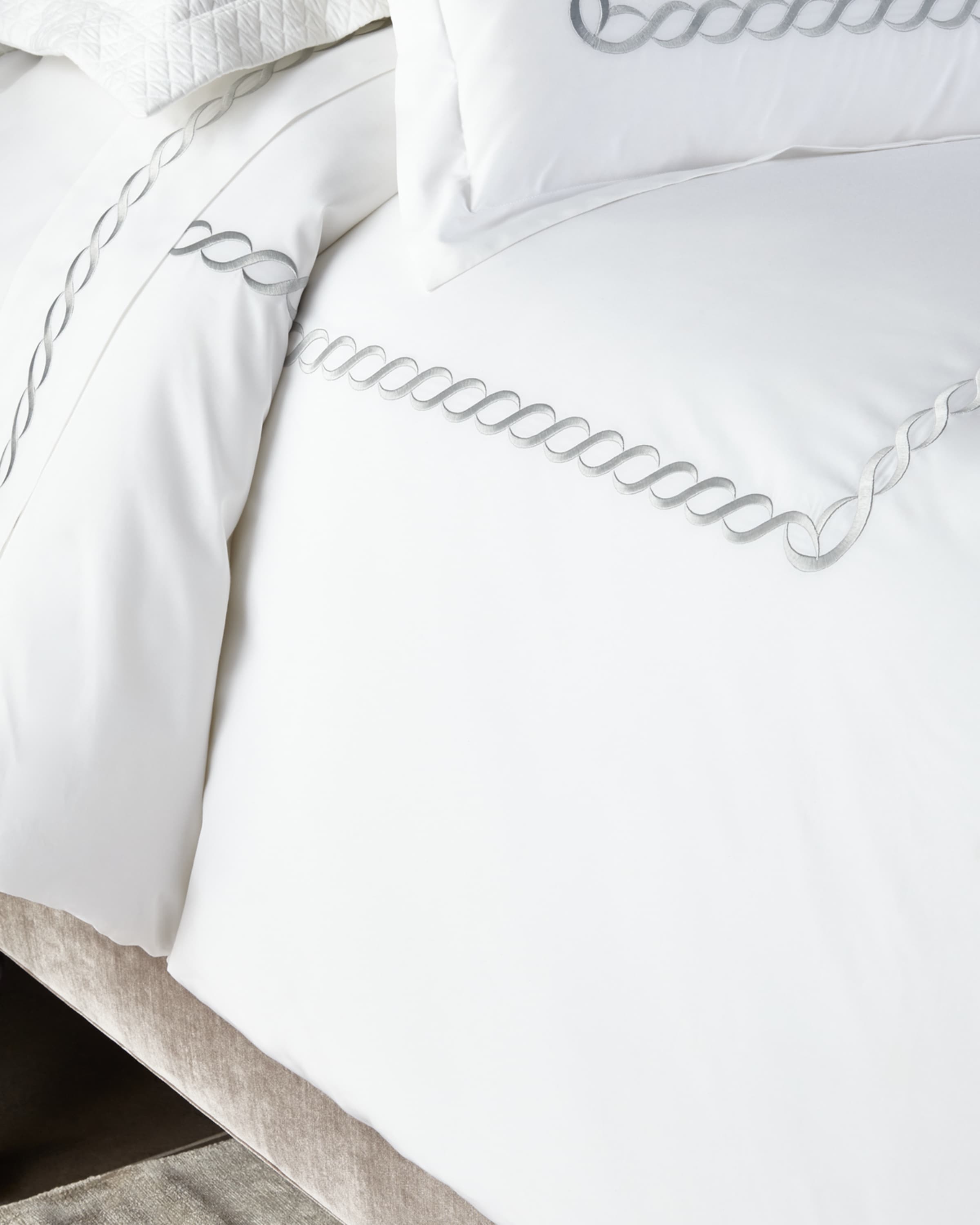 Kassatex Catena Duvet, Full-Queen