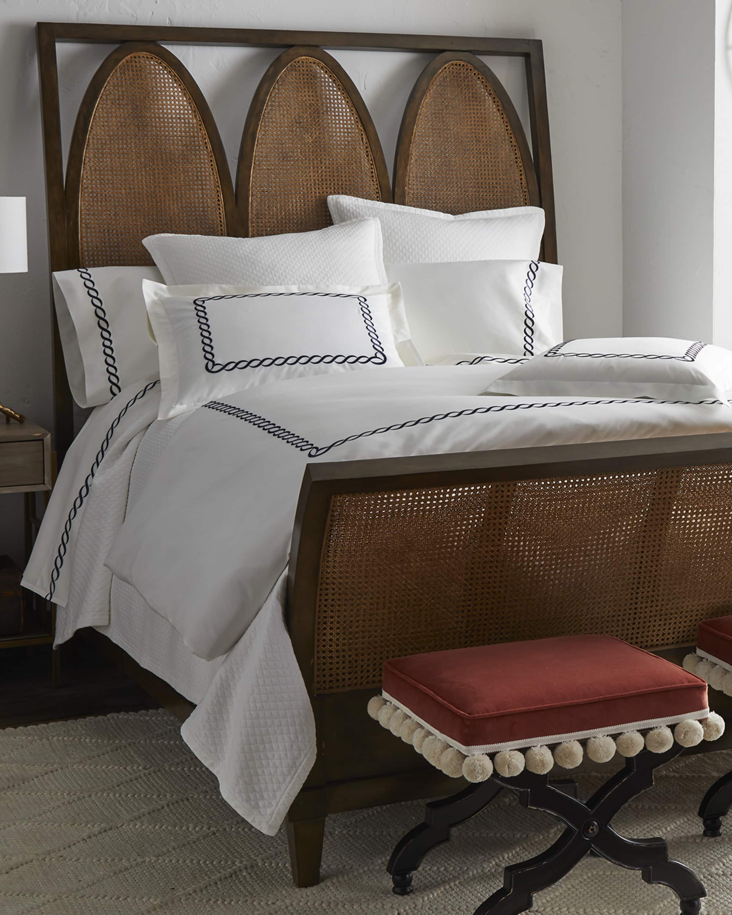 Kassatex Full/Queen Catena Flat Sheet