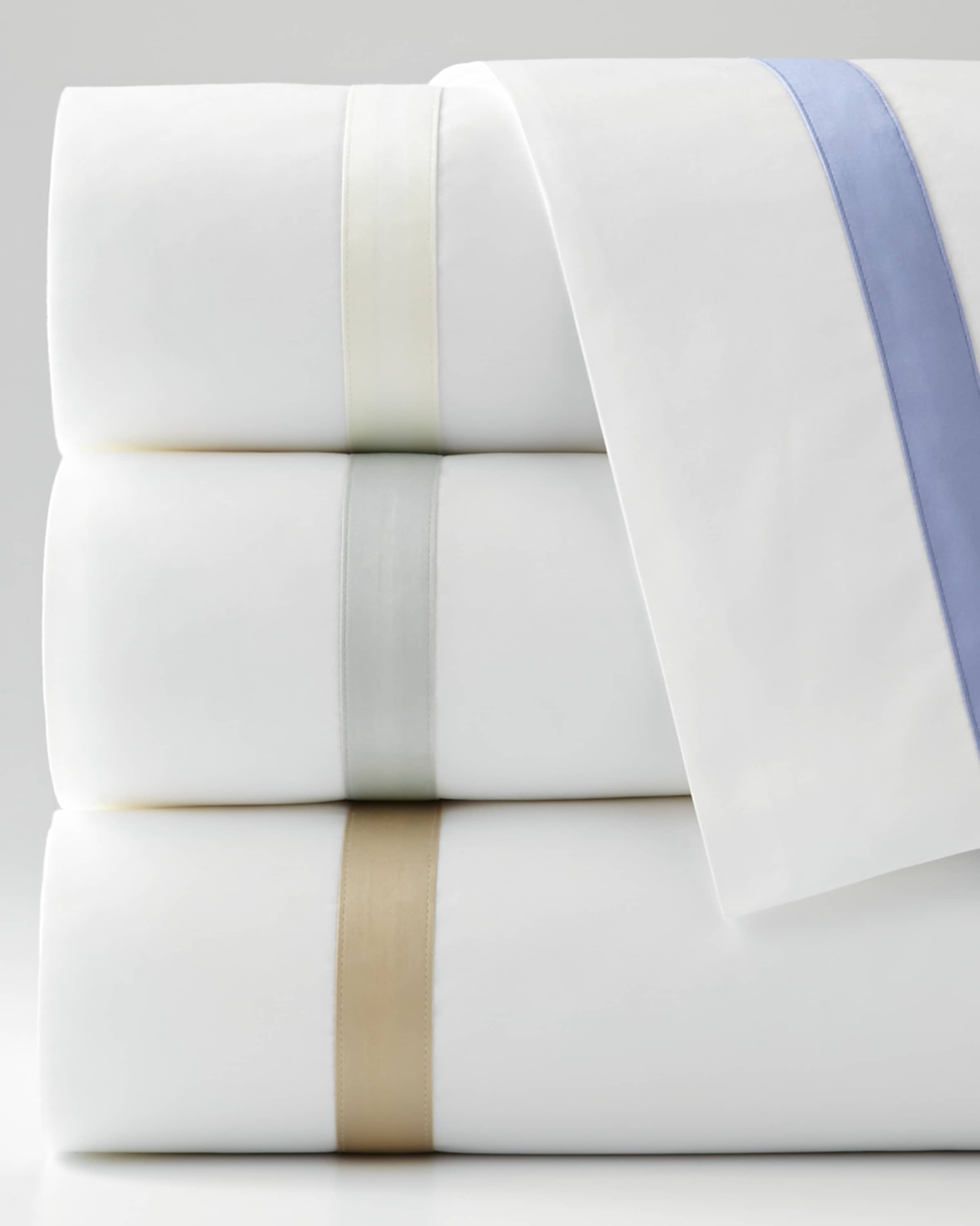Matouk 600 Thread Count Lowell Flat Sheet, KING