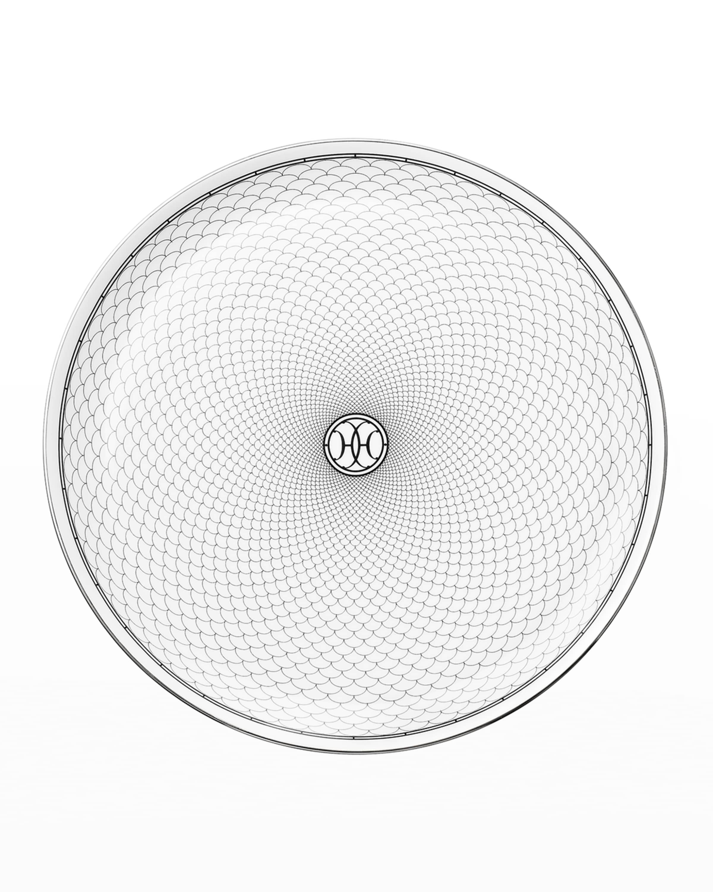 Hermes H Deco Tart Platter