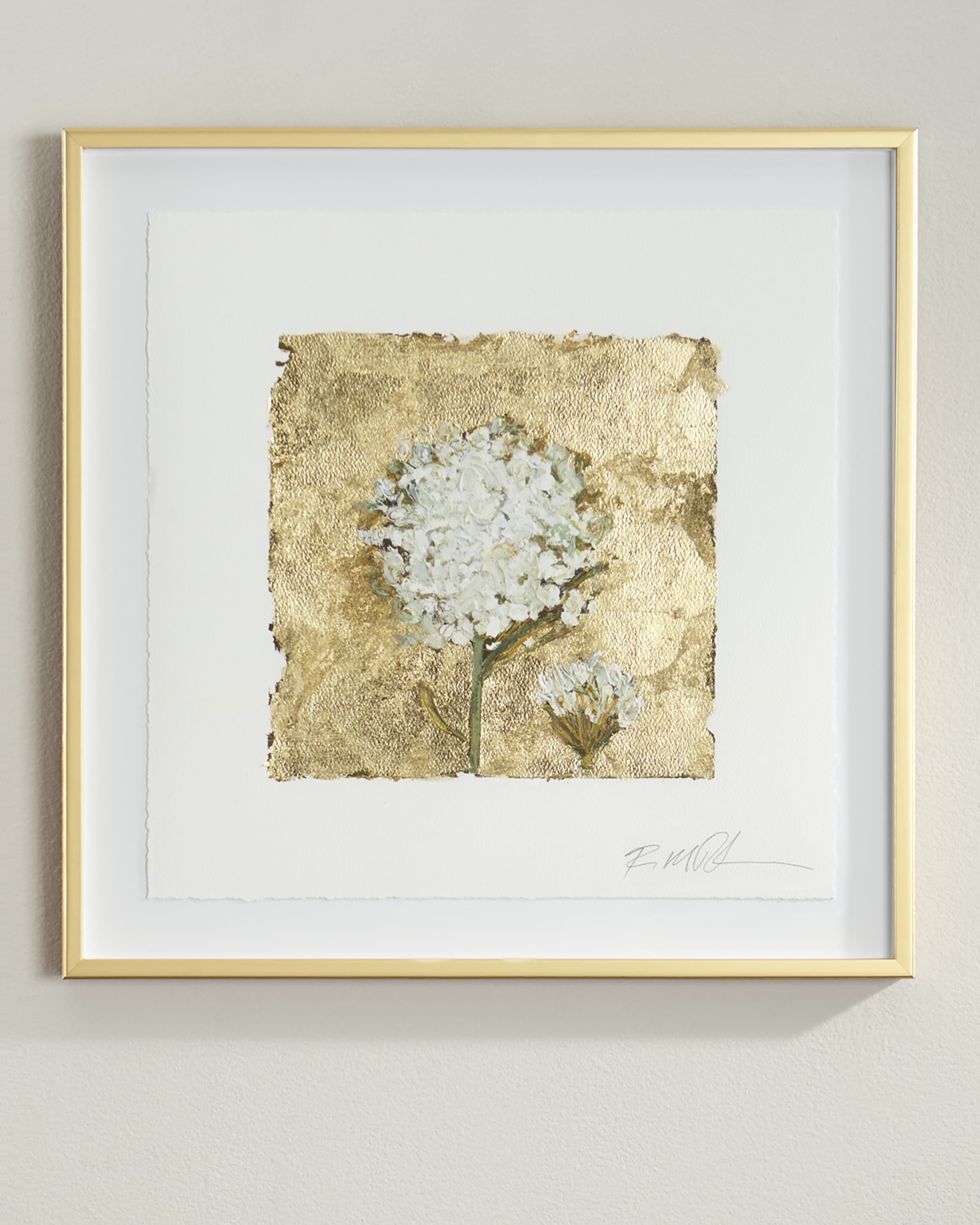 RFA Fine Art "Gold and Lace" Giclee on Paper Wall Art