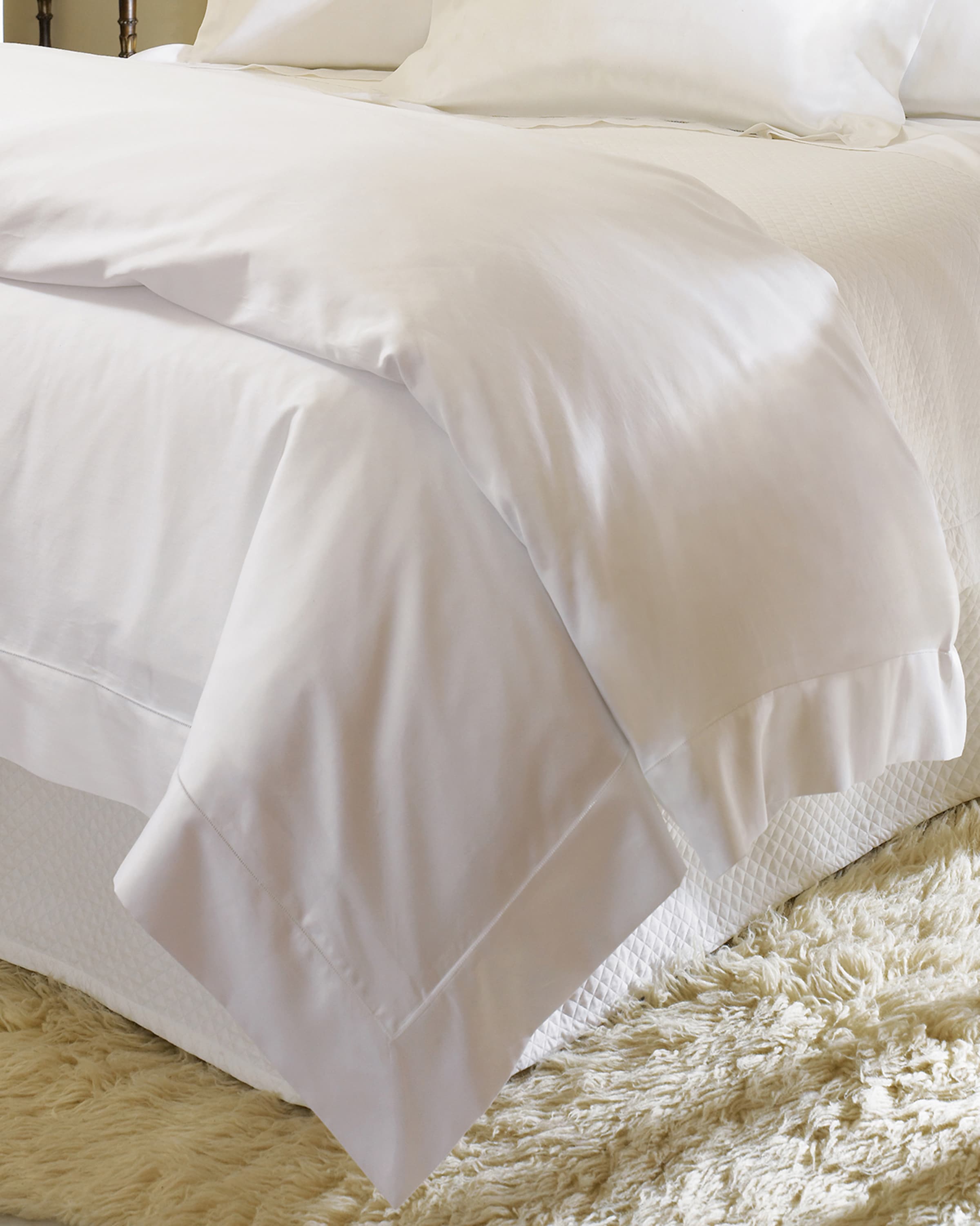 Sferra Giza 45 Queen Sateen Duvet Cover