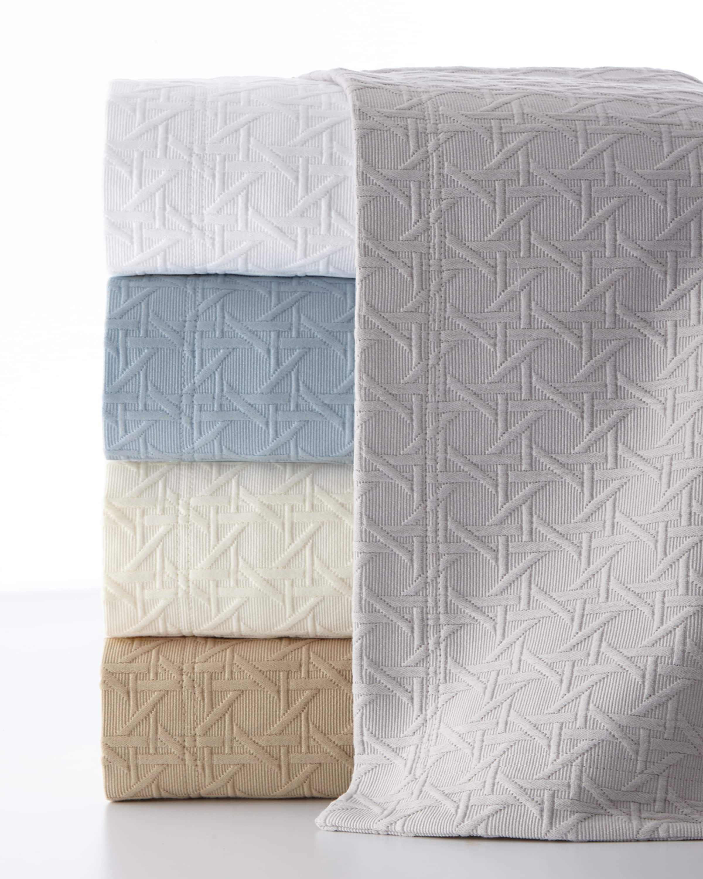 Sferra Marcus Full/Queen Cane Matelasse Coverlet