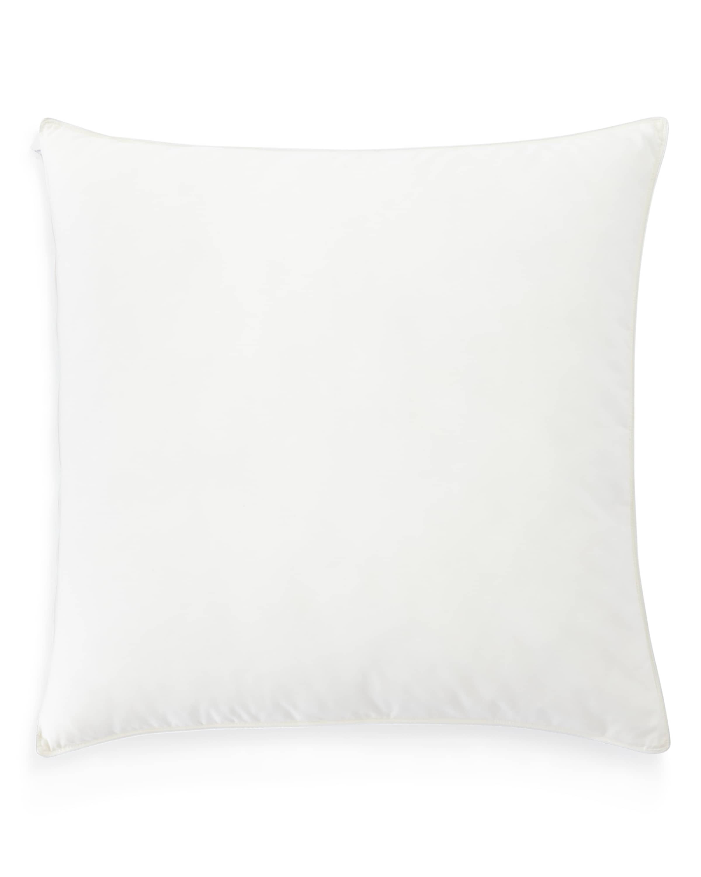 The Pillow Bar European SuperSize Down Pillow, 30"Sq. and Matching