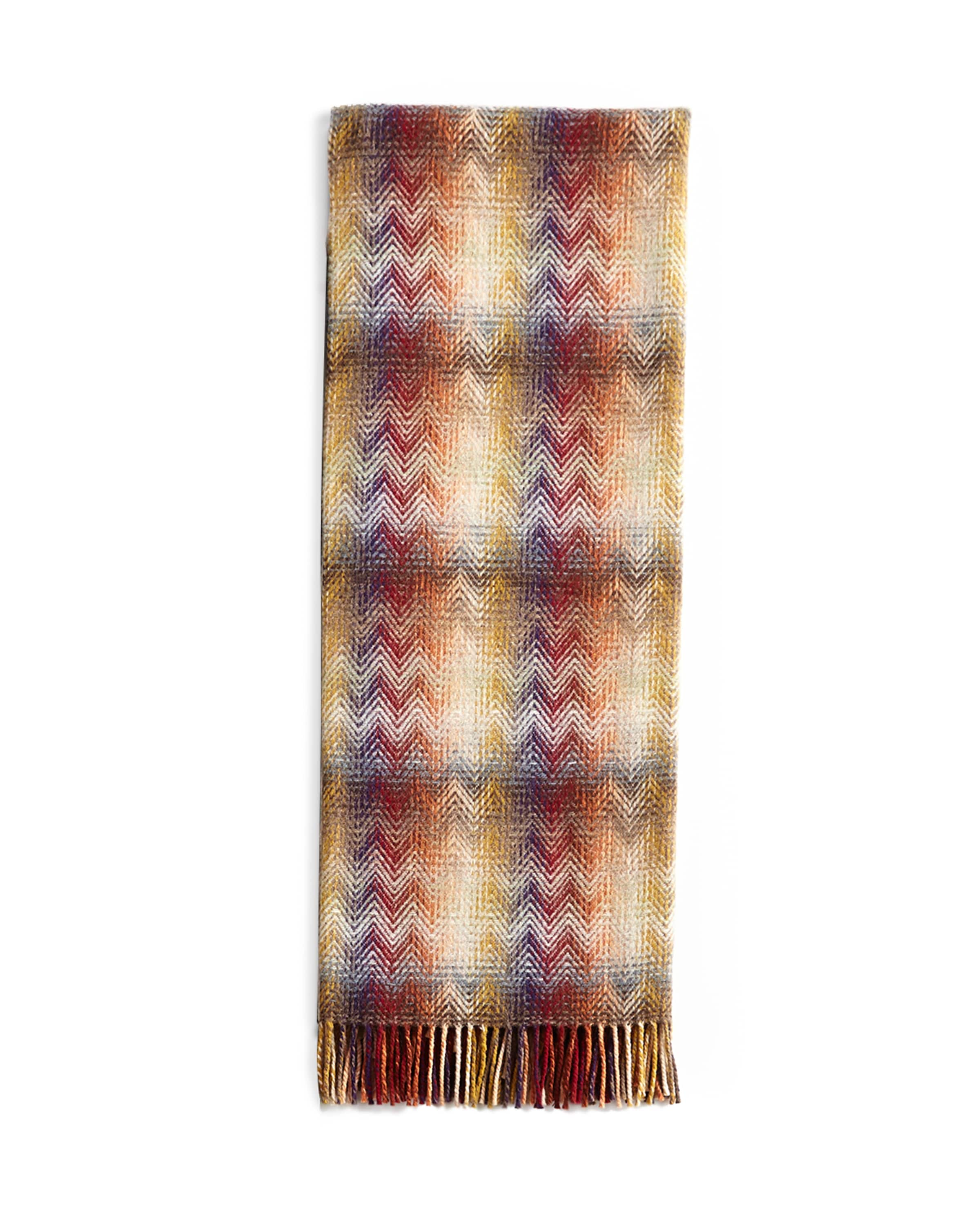 Missoni Home Husky Plaid Throw & Montgomery Zigzag Throw & Matching