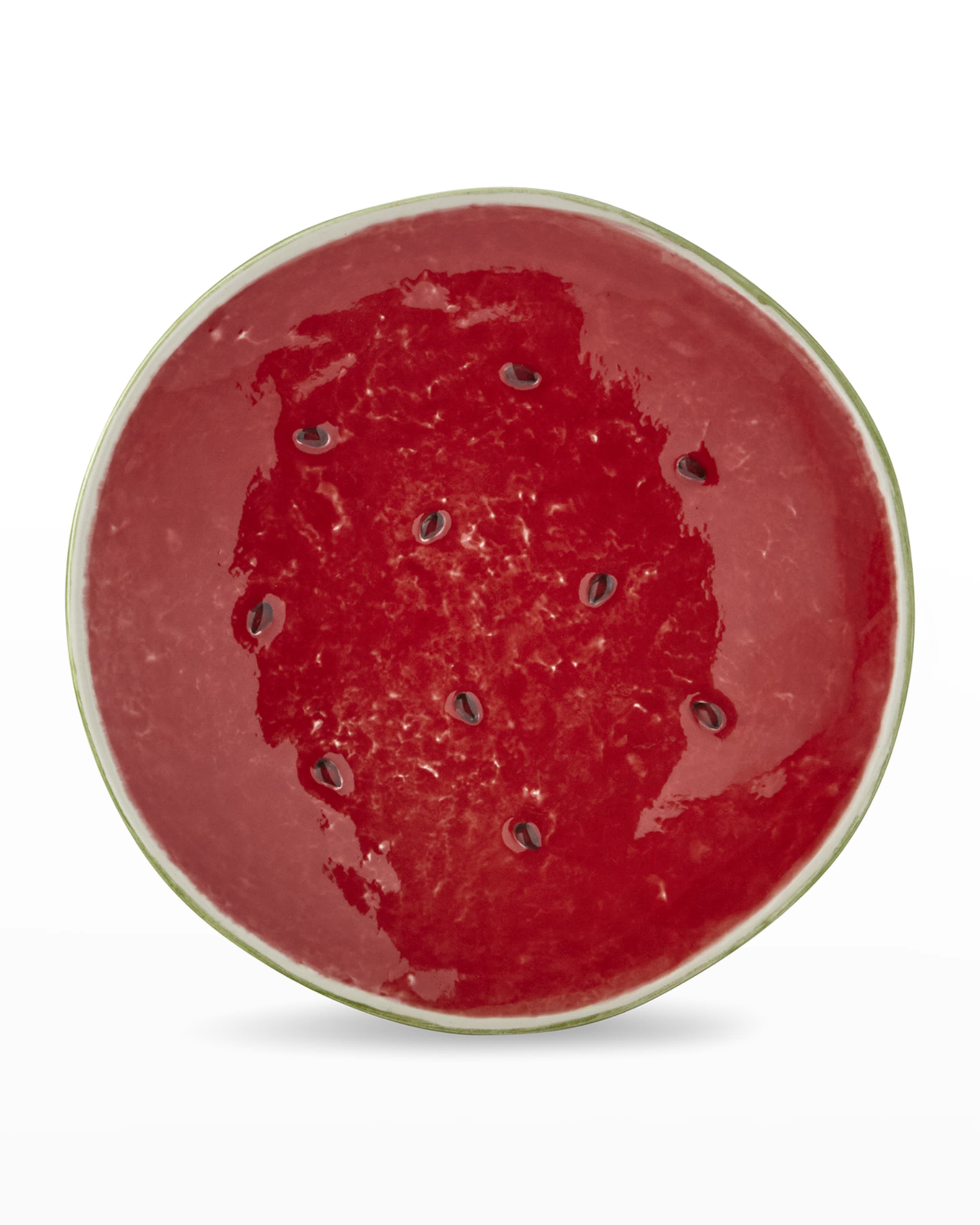Bordallo Pinheiro Watermelon Fruit Plates, Set of 4