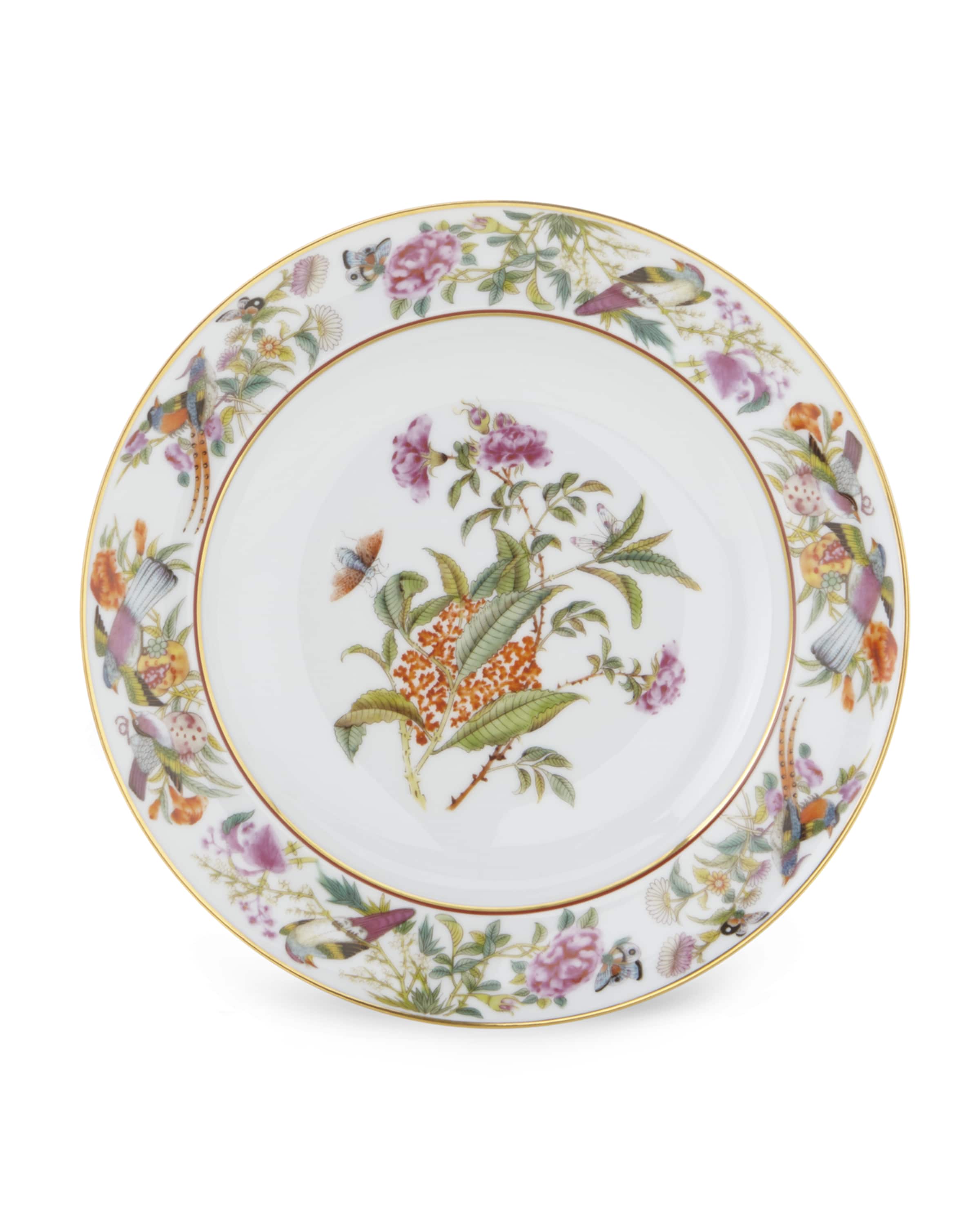 Vista Alegre Paco Real Flower Soup Plate