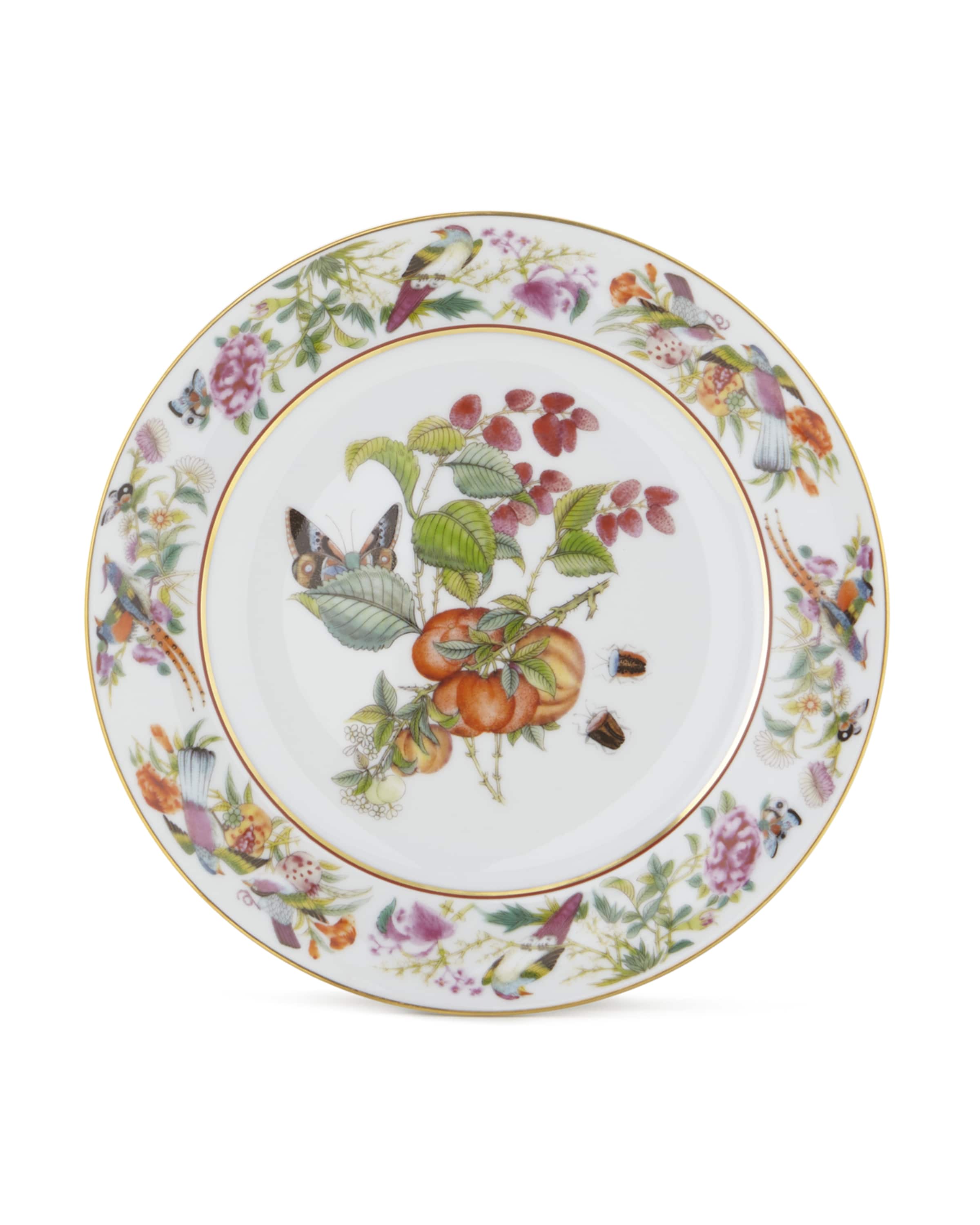 Vista Alegre Paco Real Peach Dessert Plate