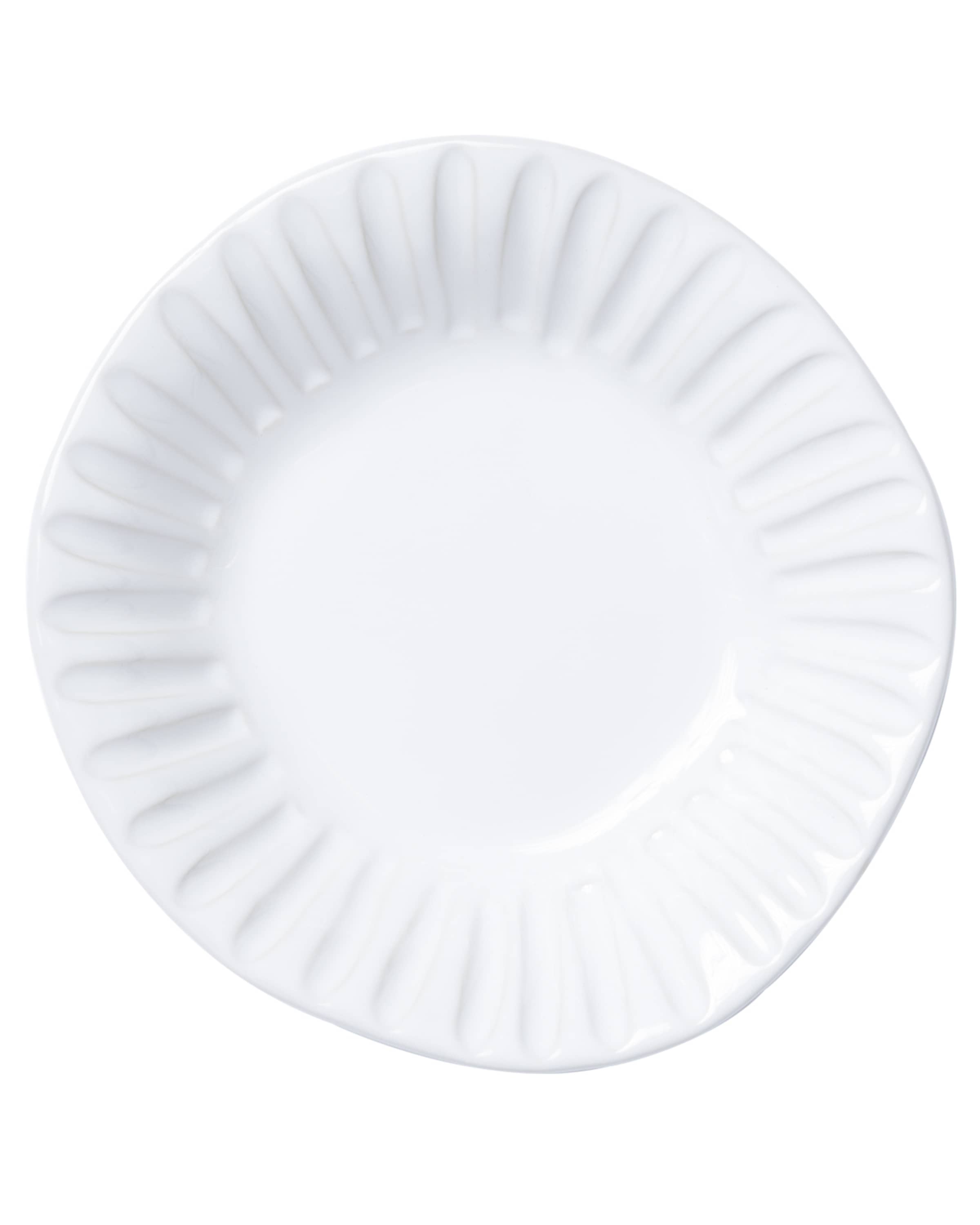 Vietri Incanto Stone Stripe Pasta Bowl, White
