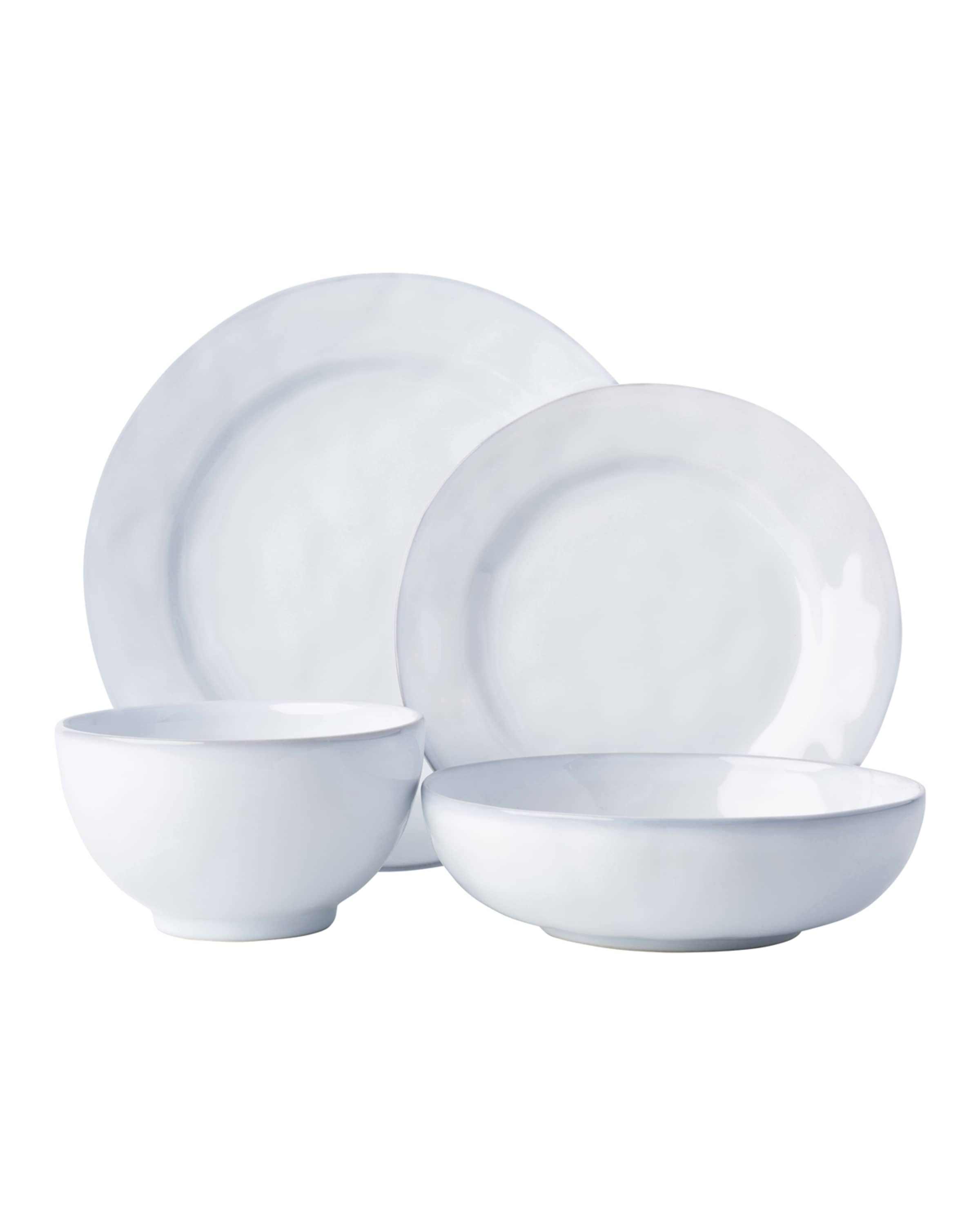 Juliska Quotidien 4pc Place Setting - White Truffle