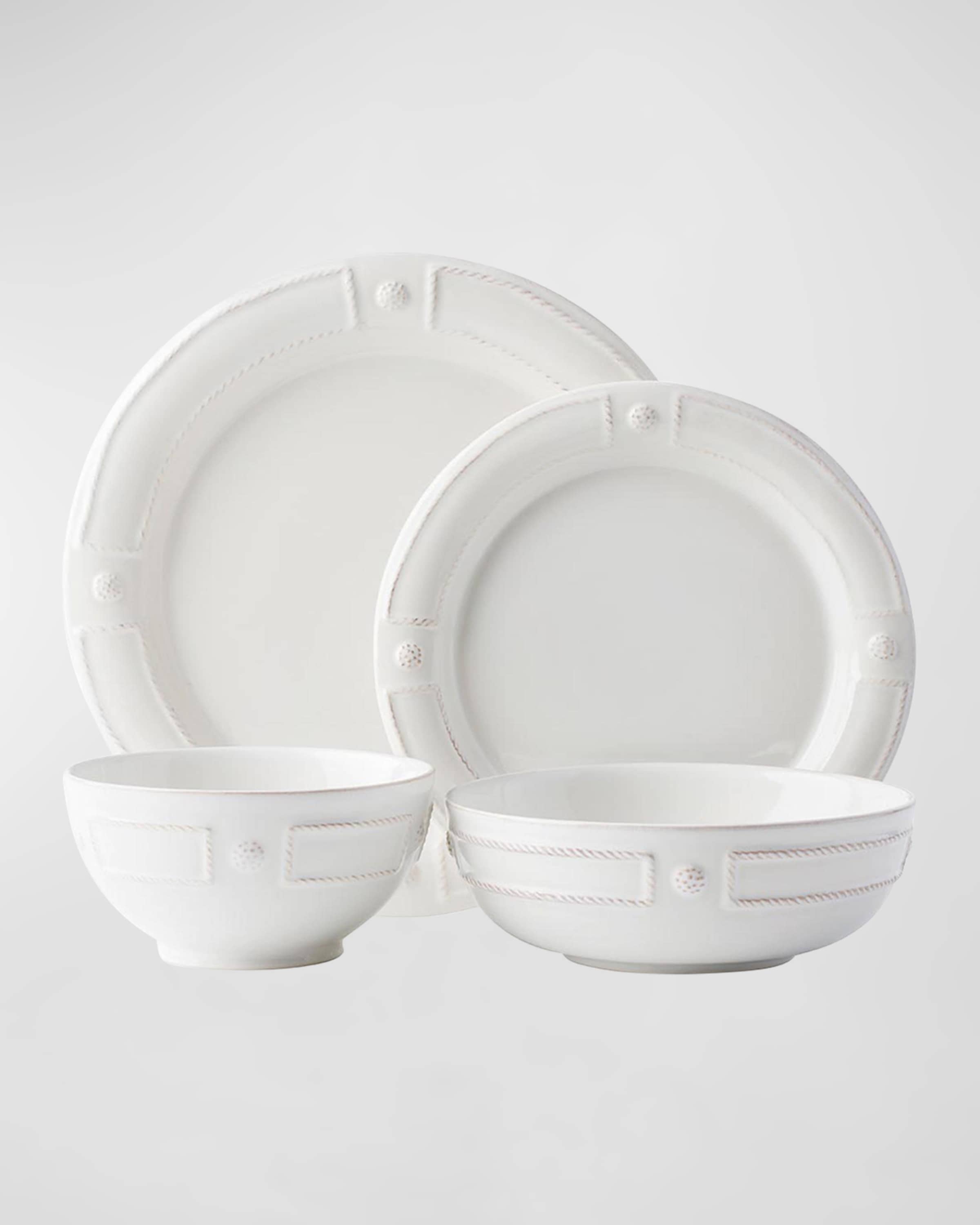Juliska Berry  Thread 4-Piece Setting, French Panel Whitewash