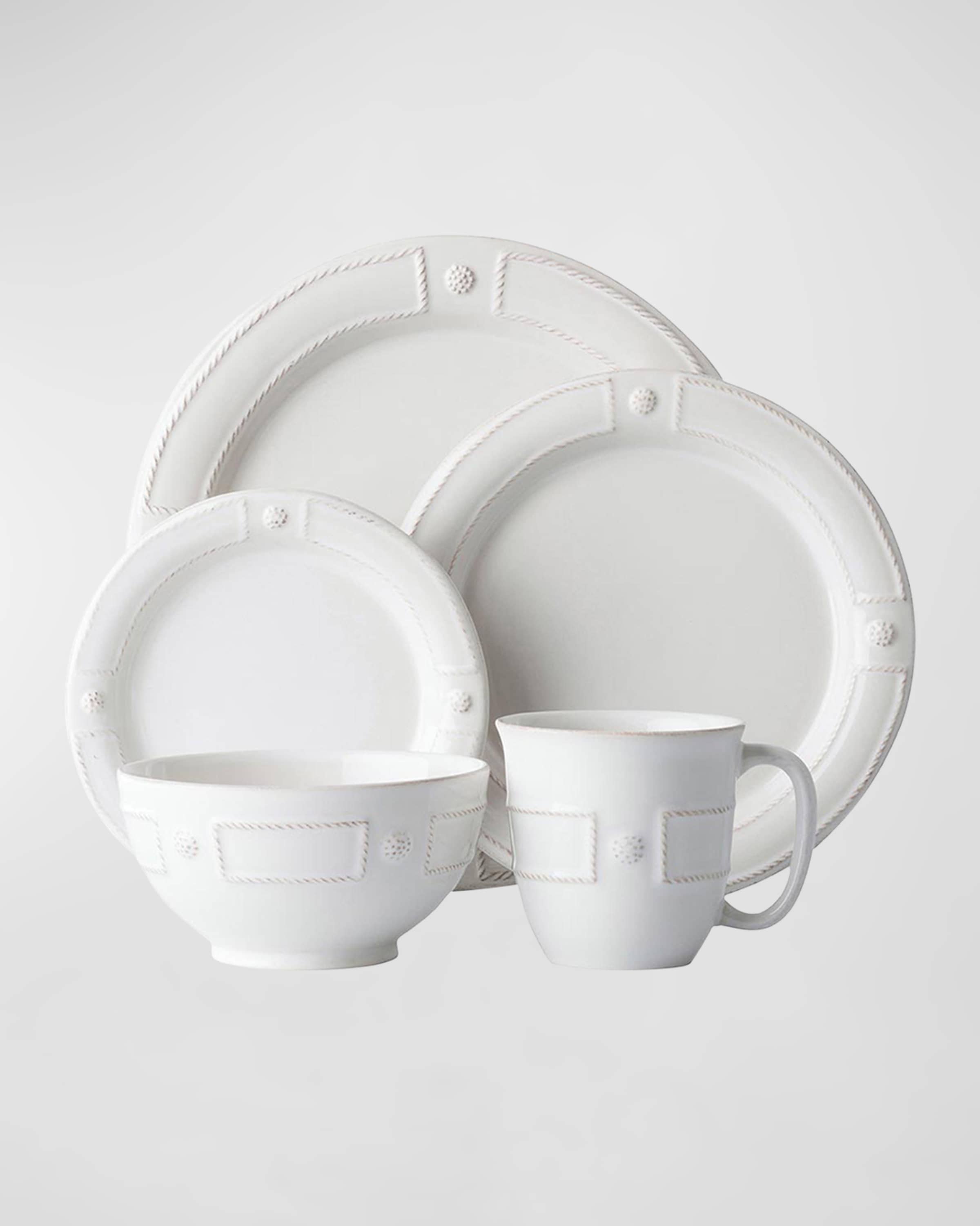 Juliska Berry & Thread 5-Piece Setting, French Panel Whitewash