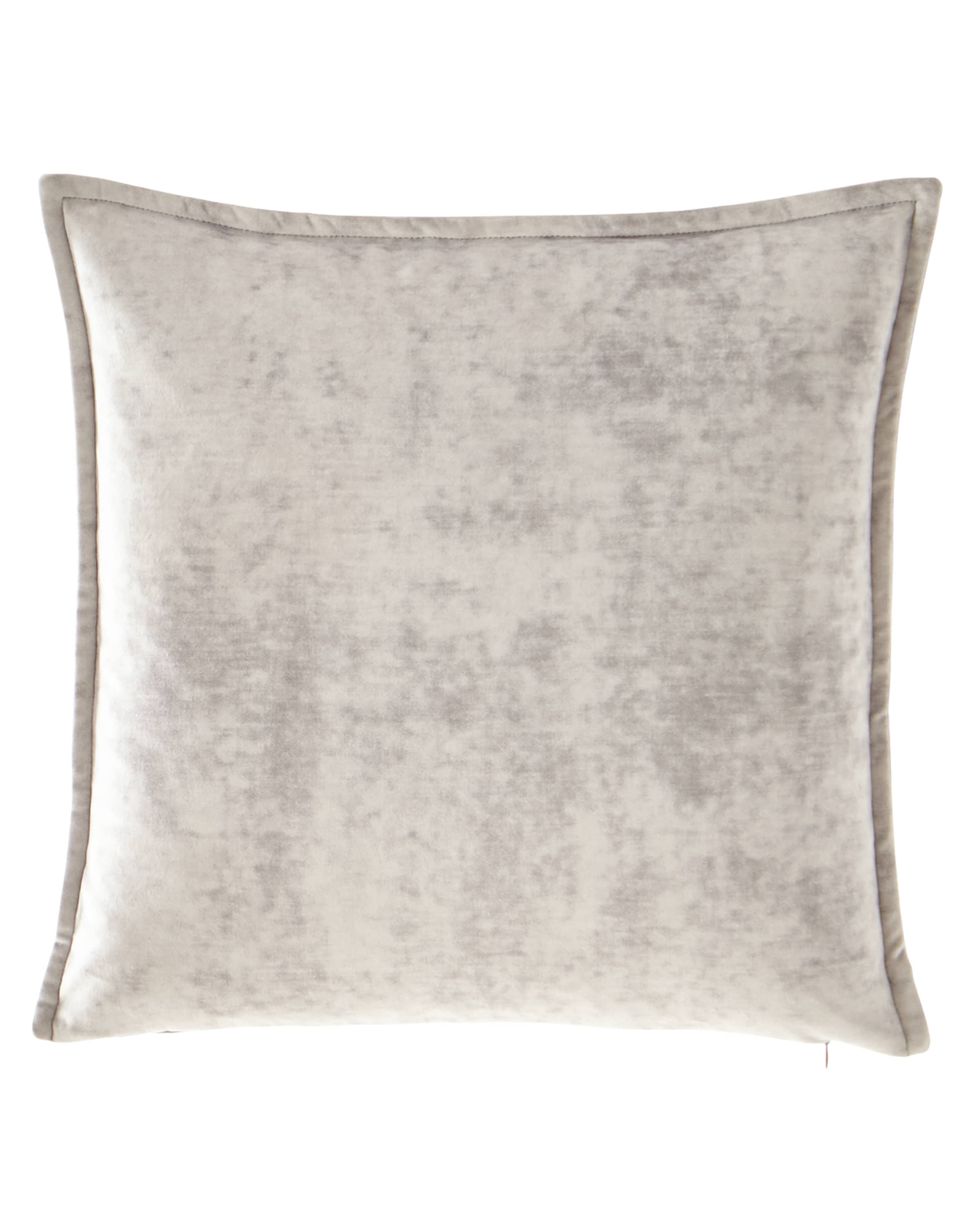 Austin Horn Collection All in Bloom Solid Velvet Pillow