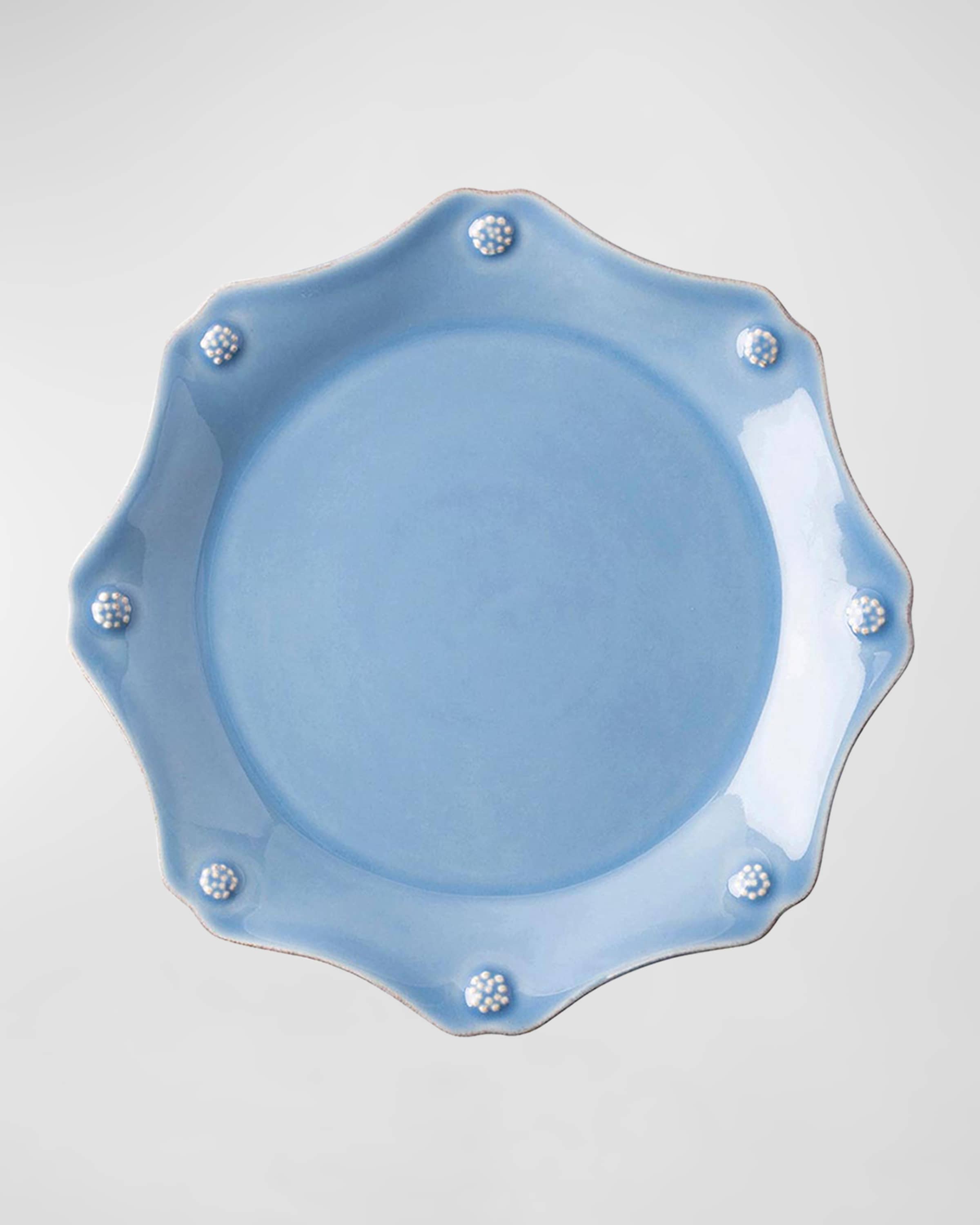 Juliska Berry & Thread Chambray Scalloped Dessert/Salad Plate