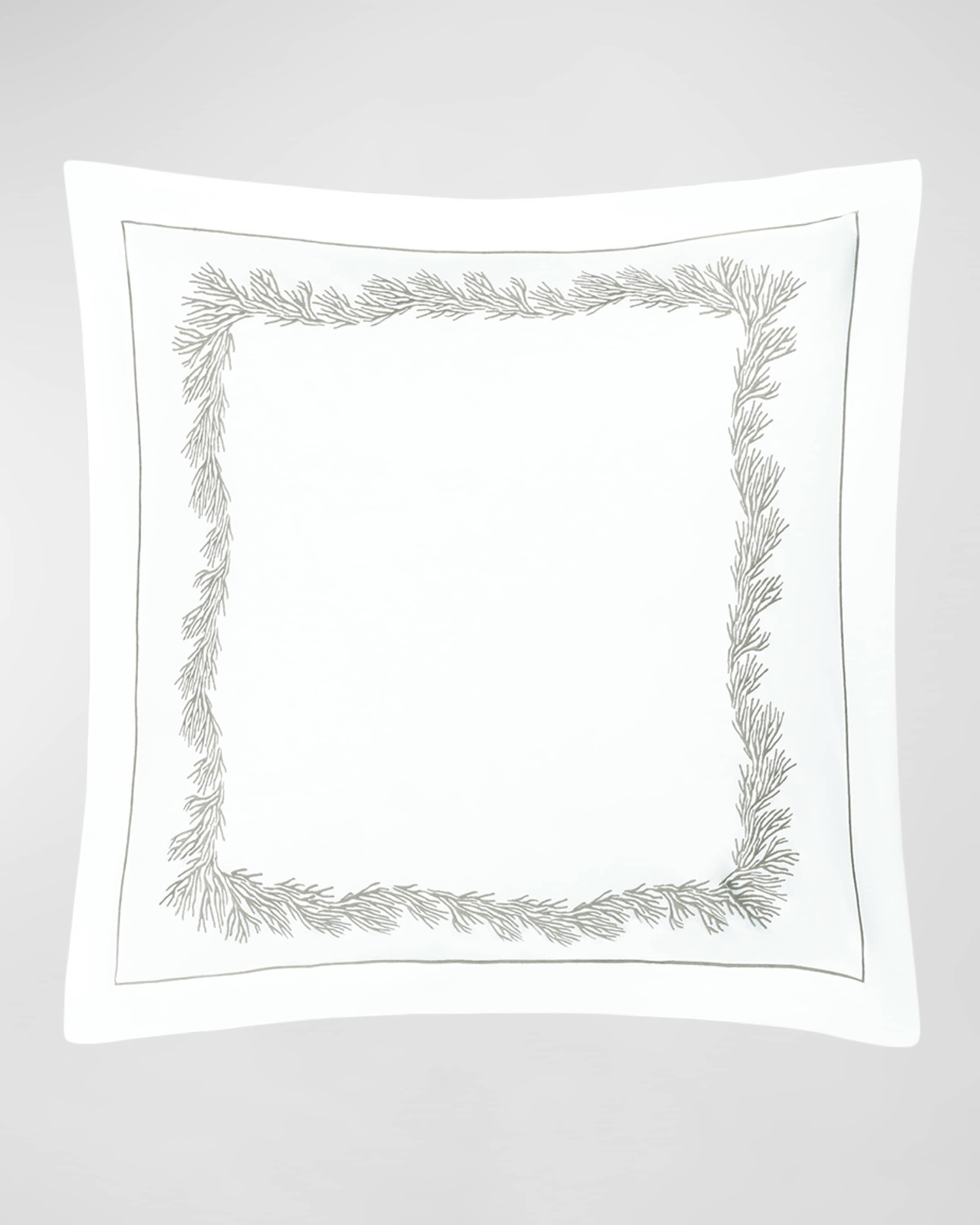 Matouk Atoll Euro Sham, 27 x 27