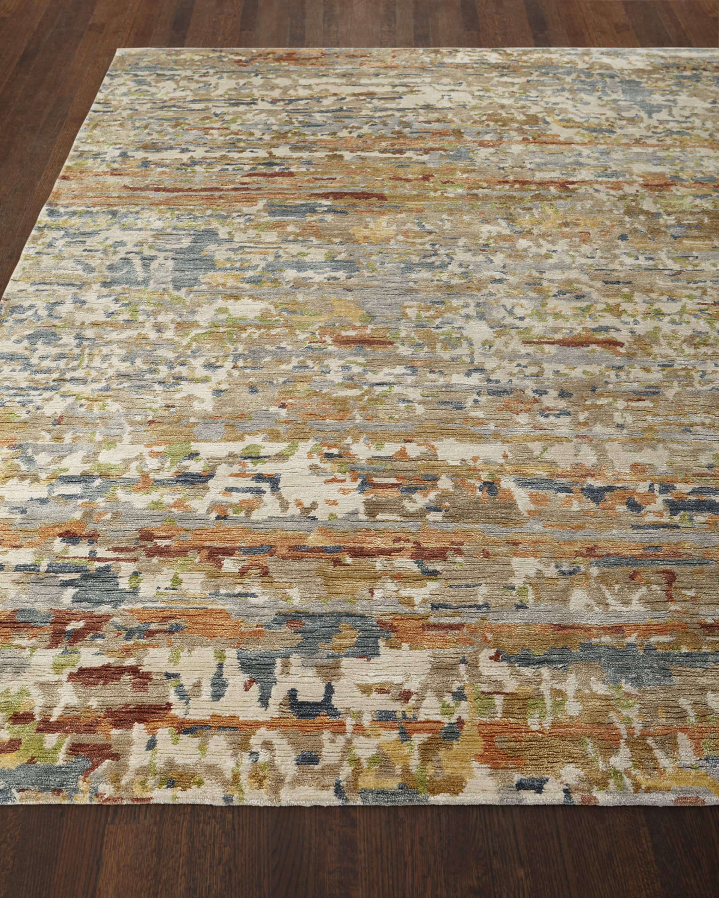 Jeffrey Hand-Knotted Area Rug, 6' x 9'