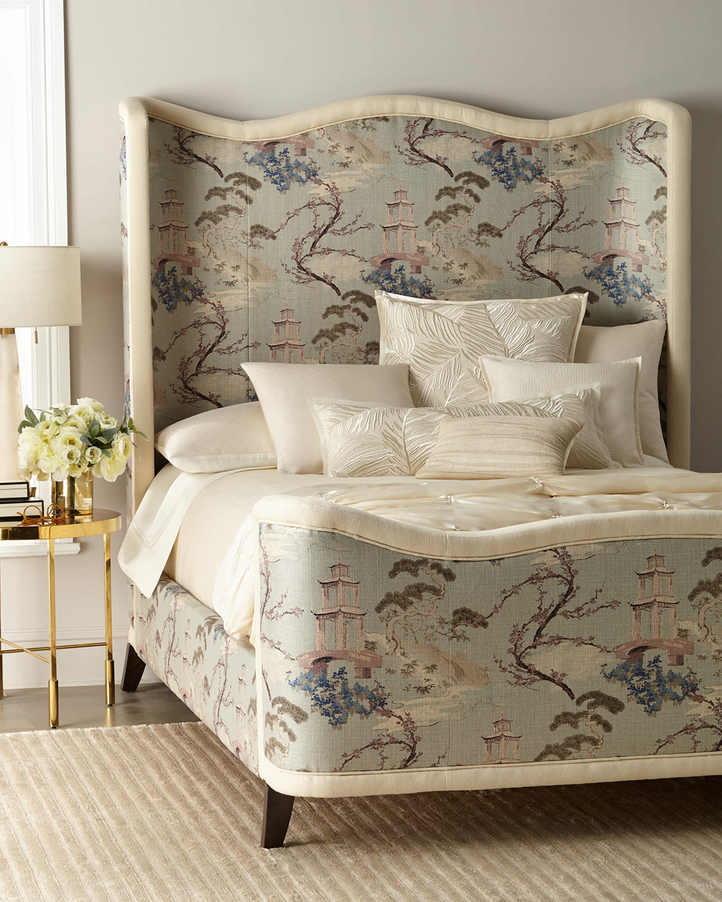 Massoud Eleanor Queen Bed and Matching Items Matching Items Horchow