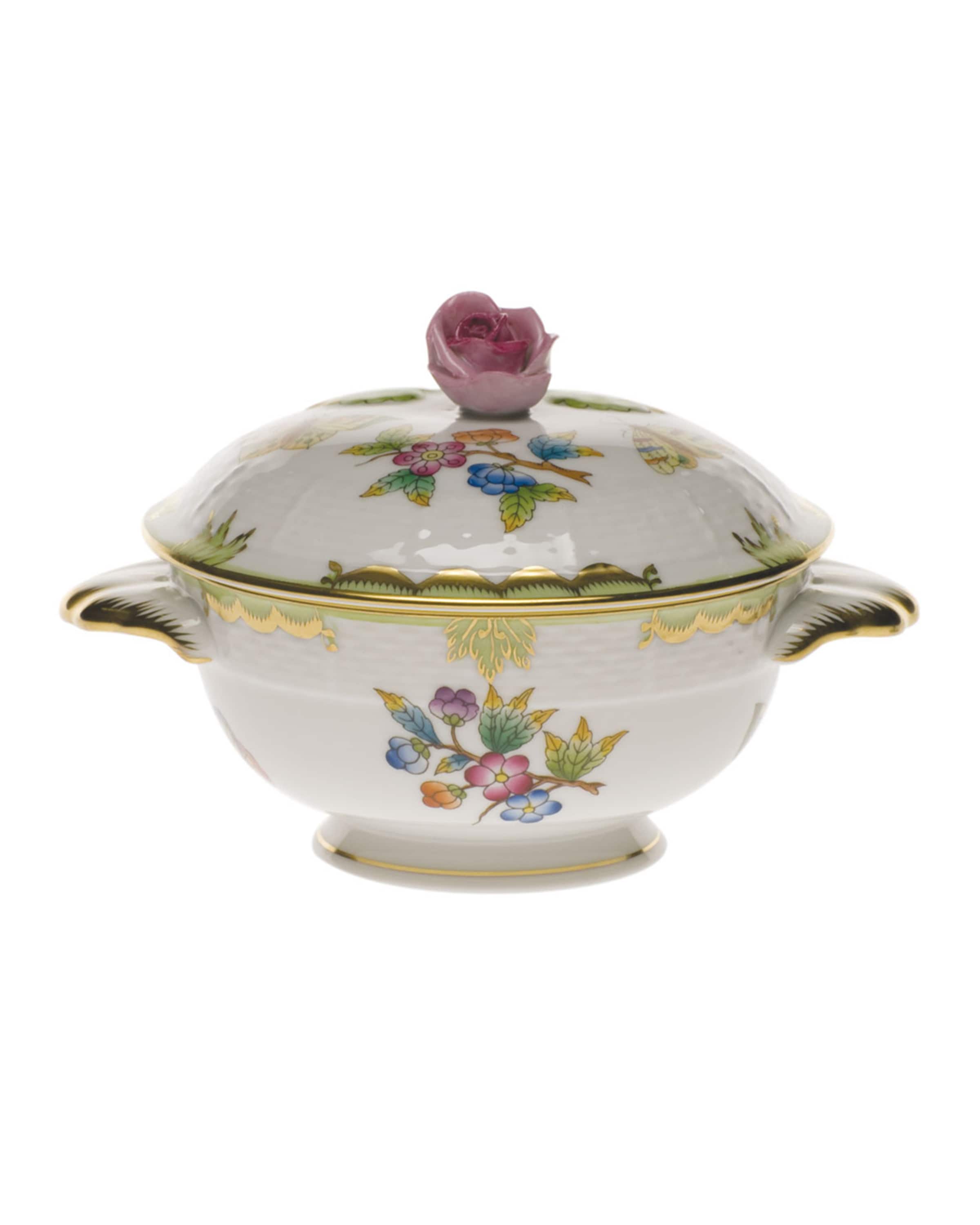 Herend Queen Victoria Dinnerware Collection & Matching Items Horchow