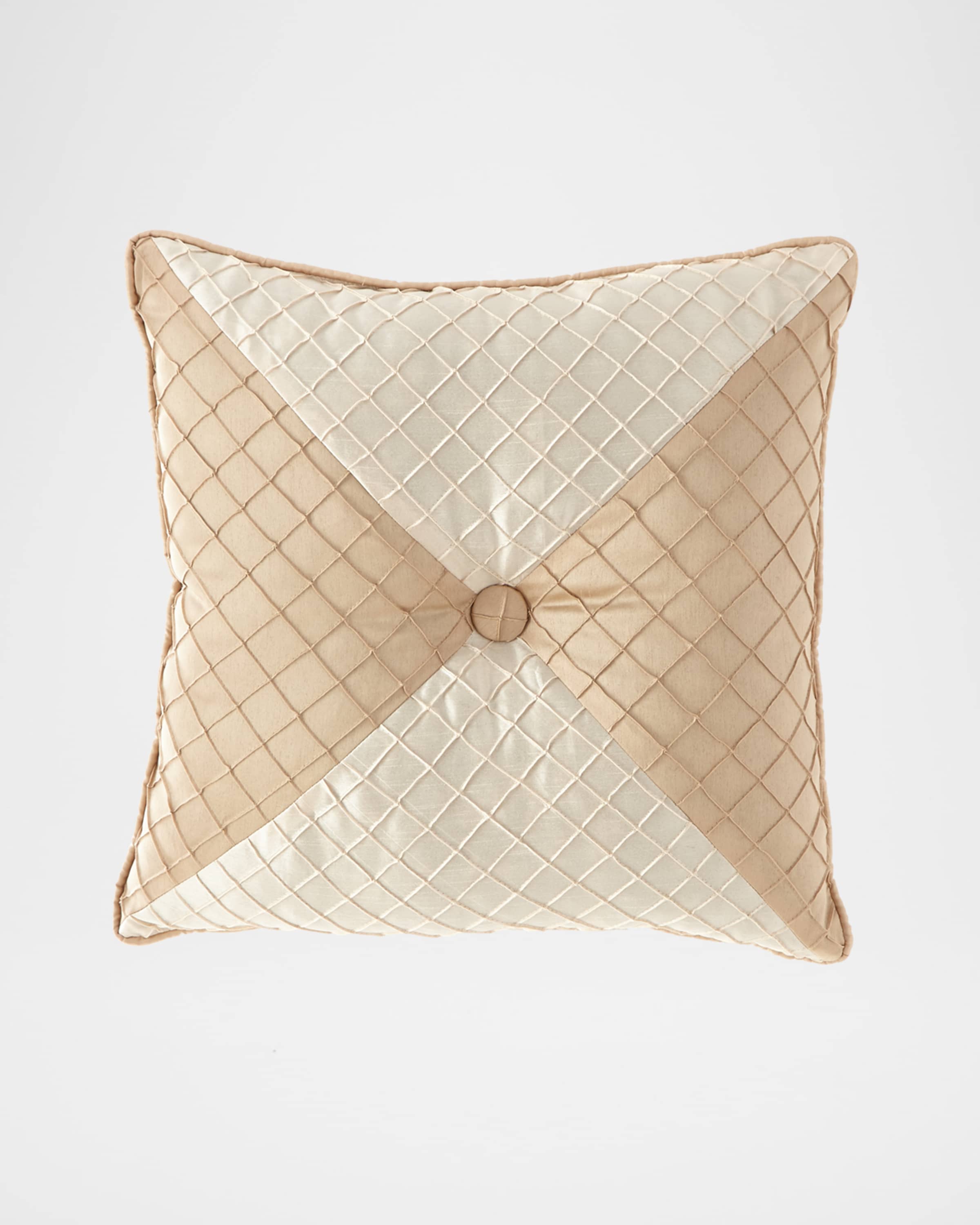 Austin Horn Collection Elegance Mitered Pillow, 20"Sq.