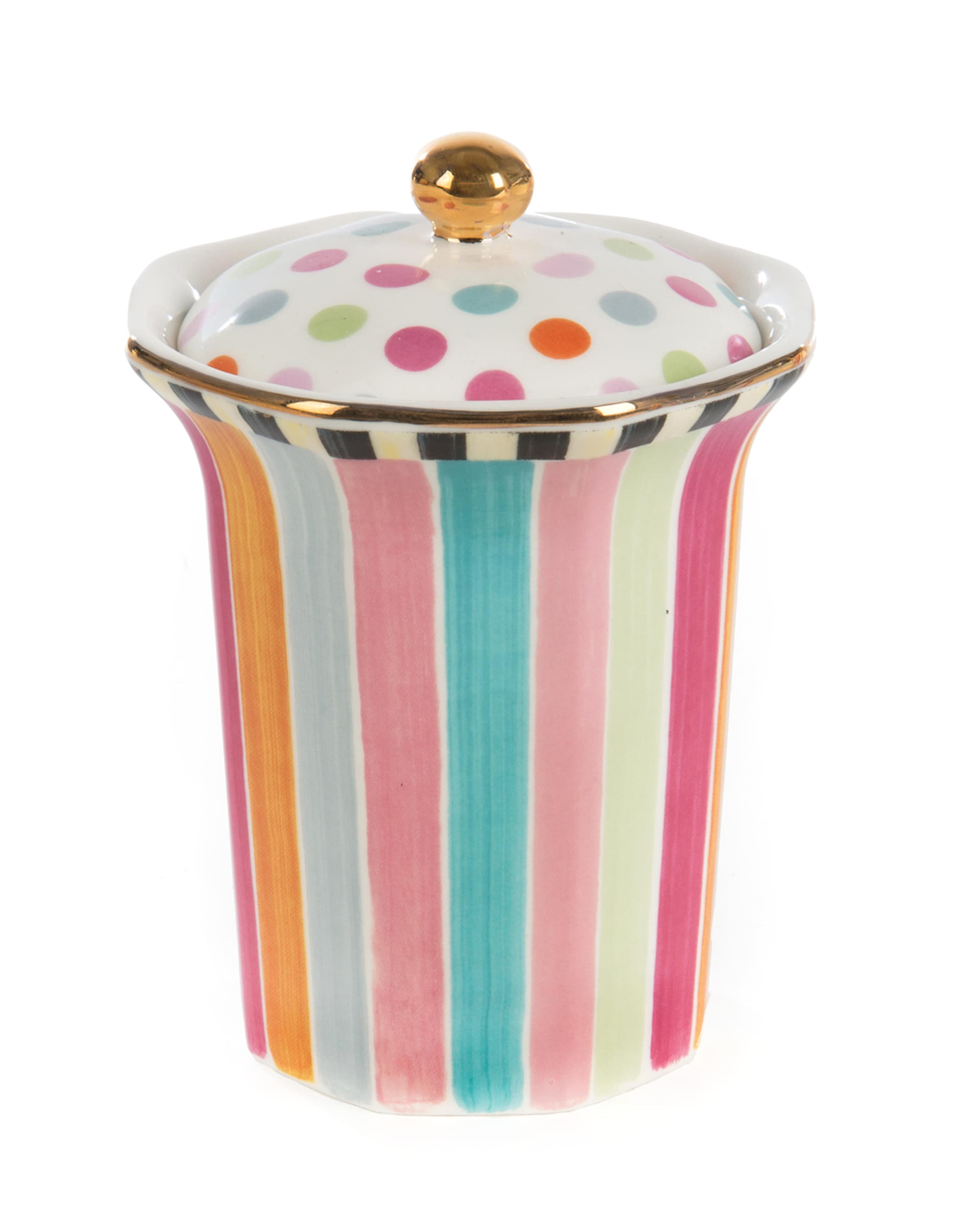 MacKenzieChilds Ribbon & Dot Pump Dispenser and Matching Items