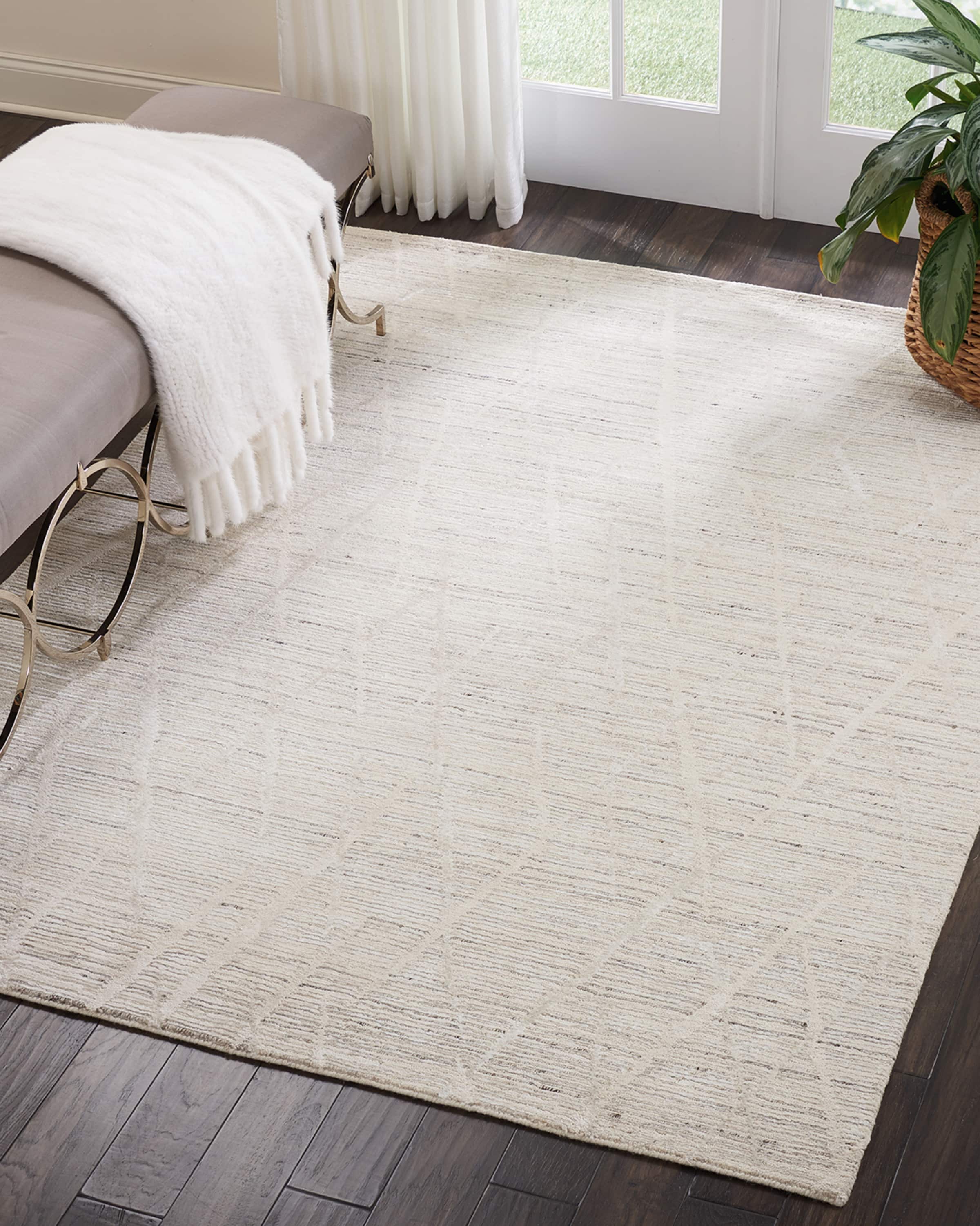 Nourison Skarlen Hand-Knotted Rug, 9' x 12'