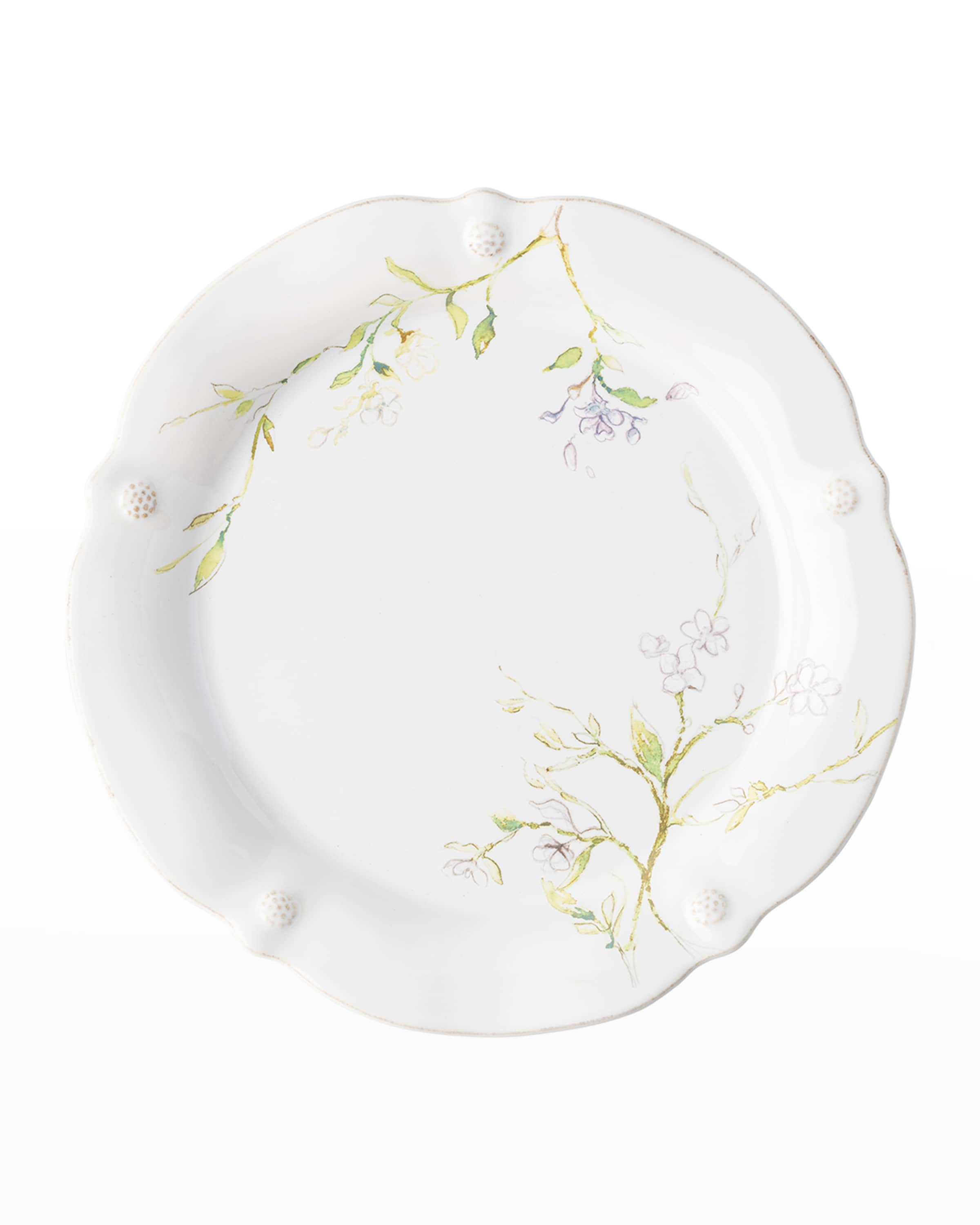 Juliska Berry & Thread Floral Sketch Dinner Plate - Jasmine