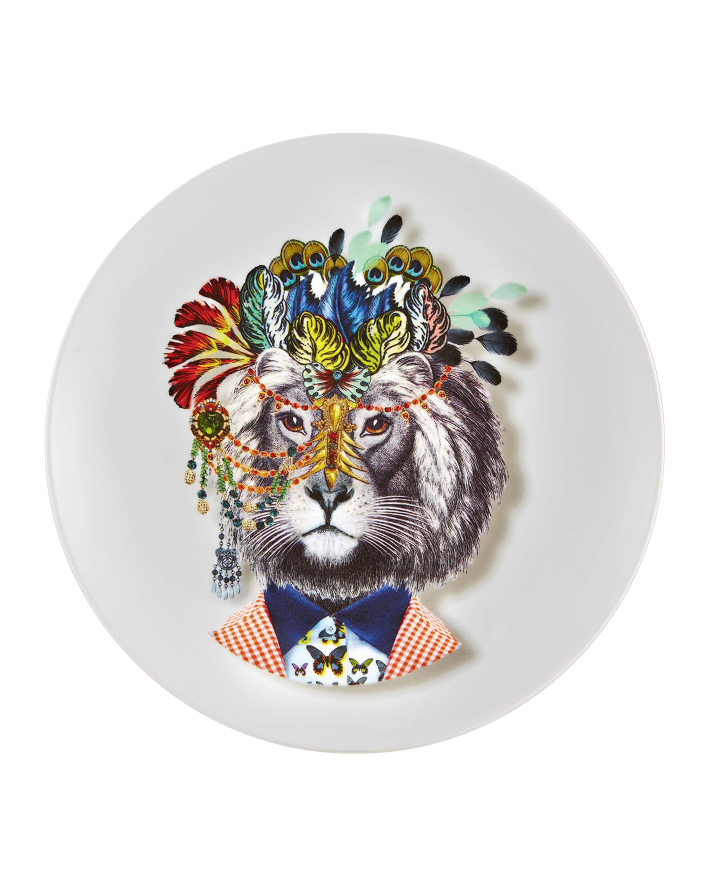 Christian LaCroix X Vista Alegre Love Who You Want Indilion Dessert Plate
