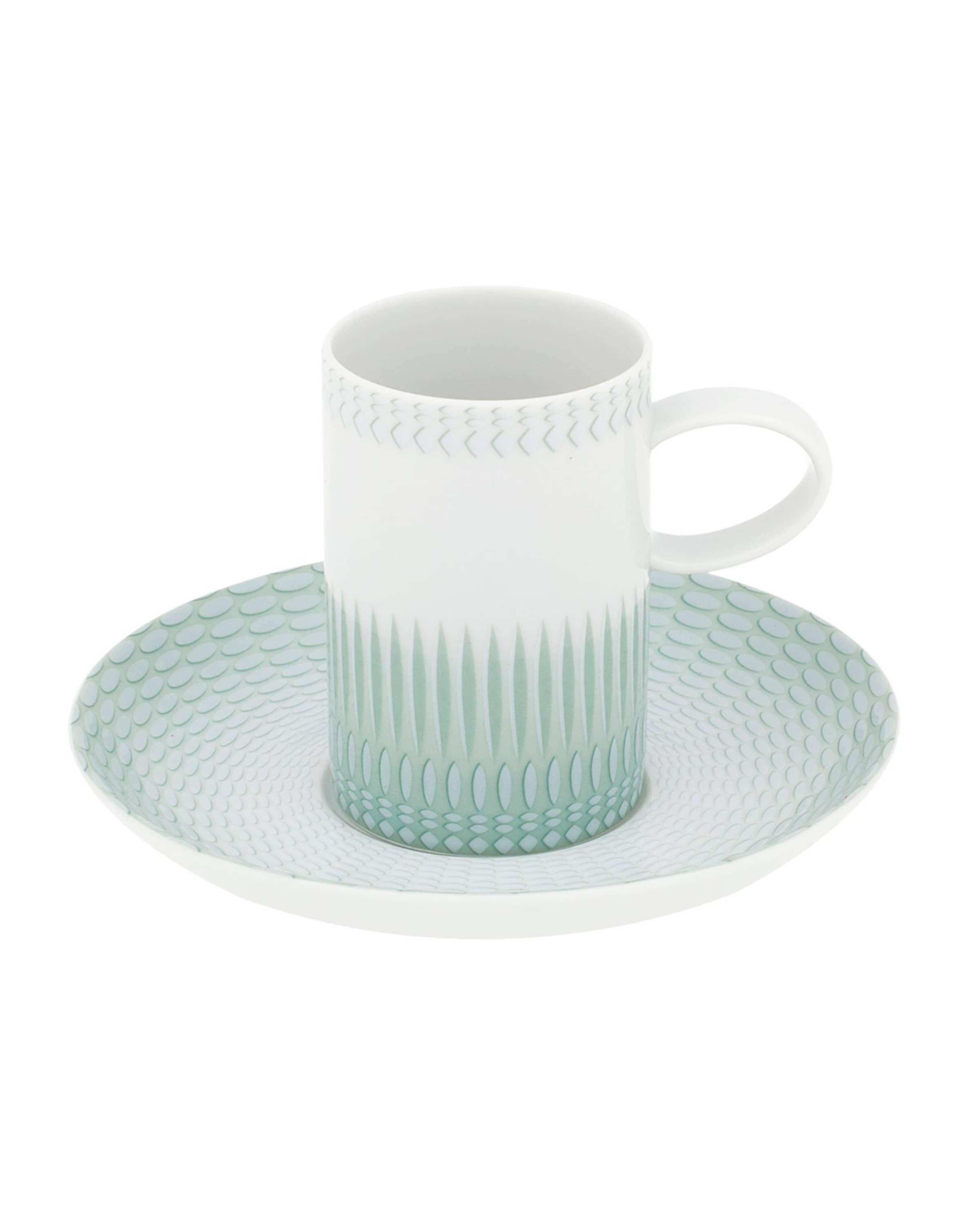 Vista Alegre Venezia Espresso/Coffee Cups & Saucers, Set of 4