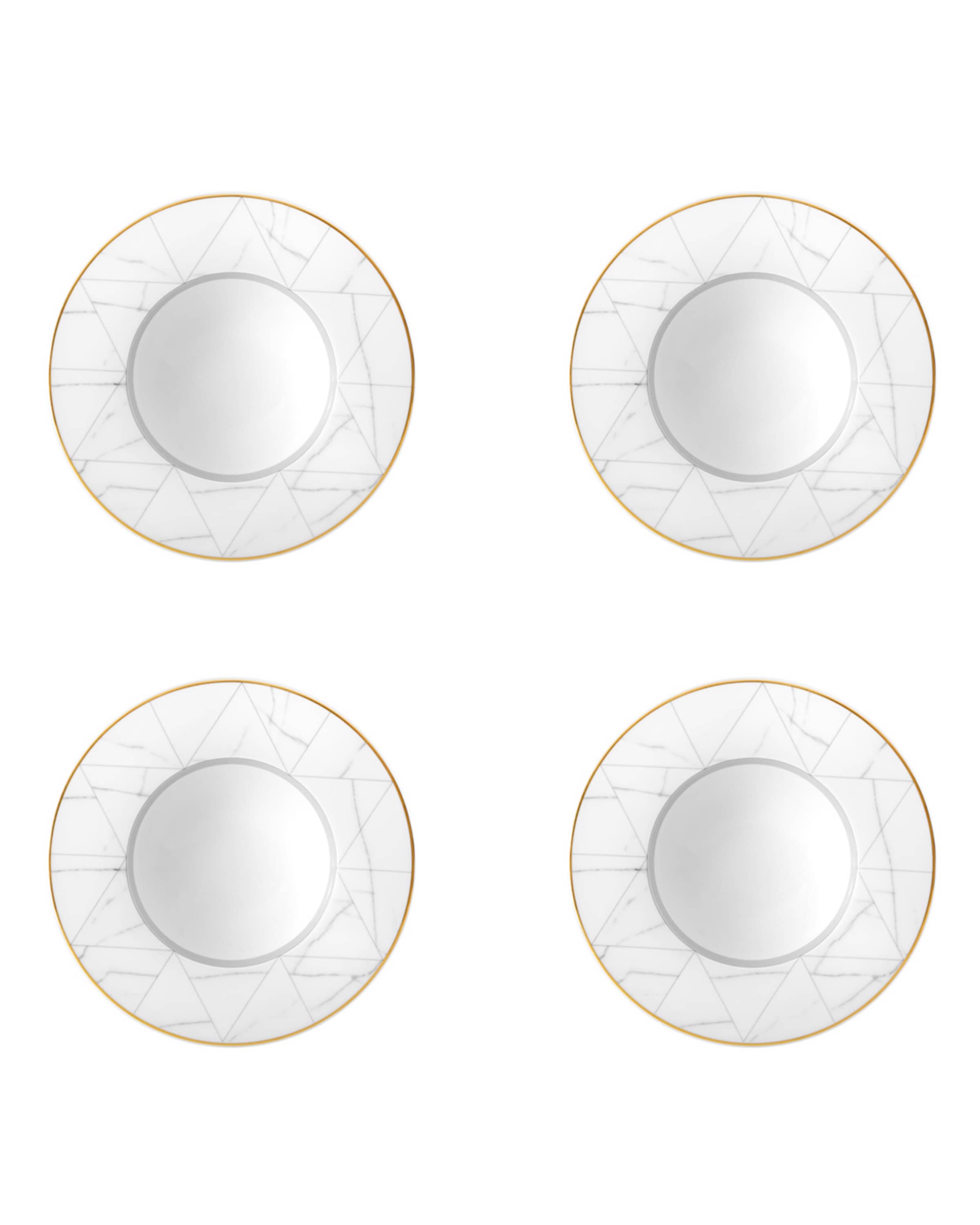 Vista Alegre Carrara Soup Plates, Set Of 4