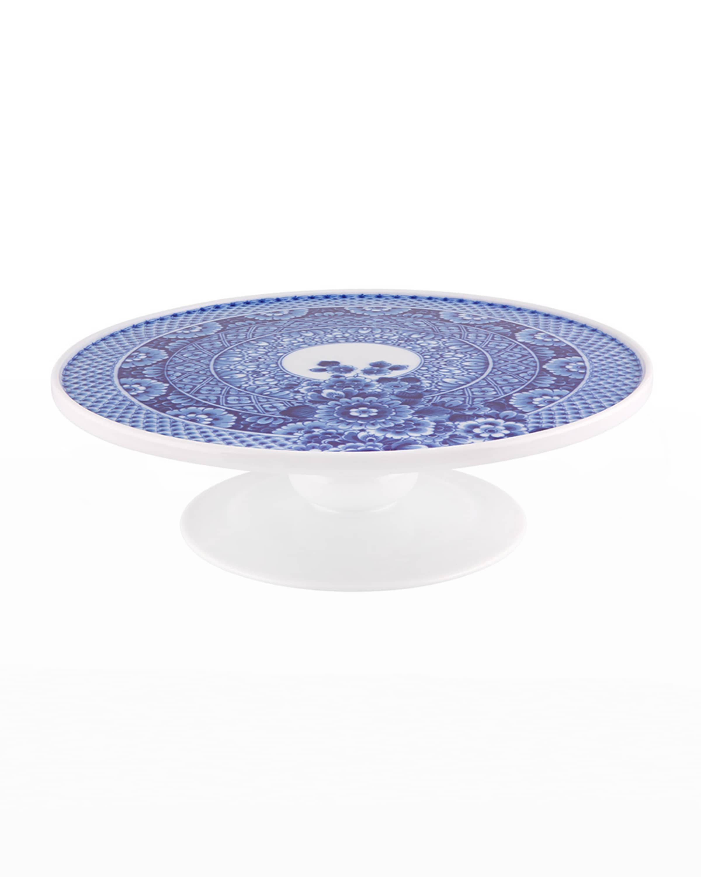Vista Alegre Blue Ming Cake Stand (Gift Boxed)