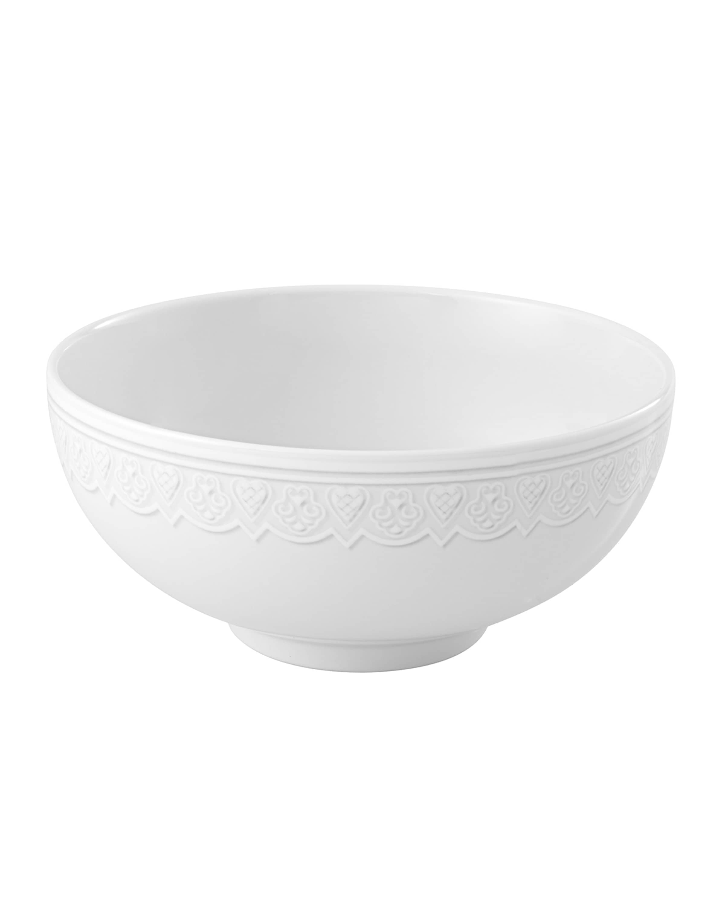 Vista Alegre Ornament Soup Bowls, Set of 4